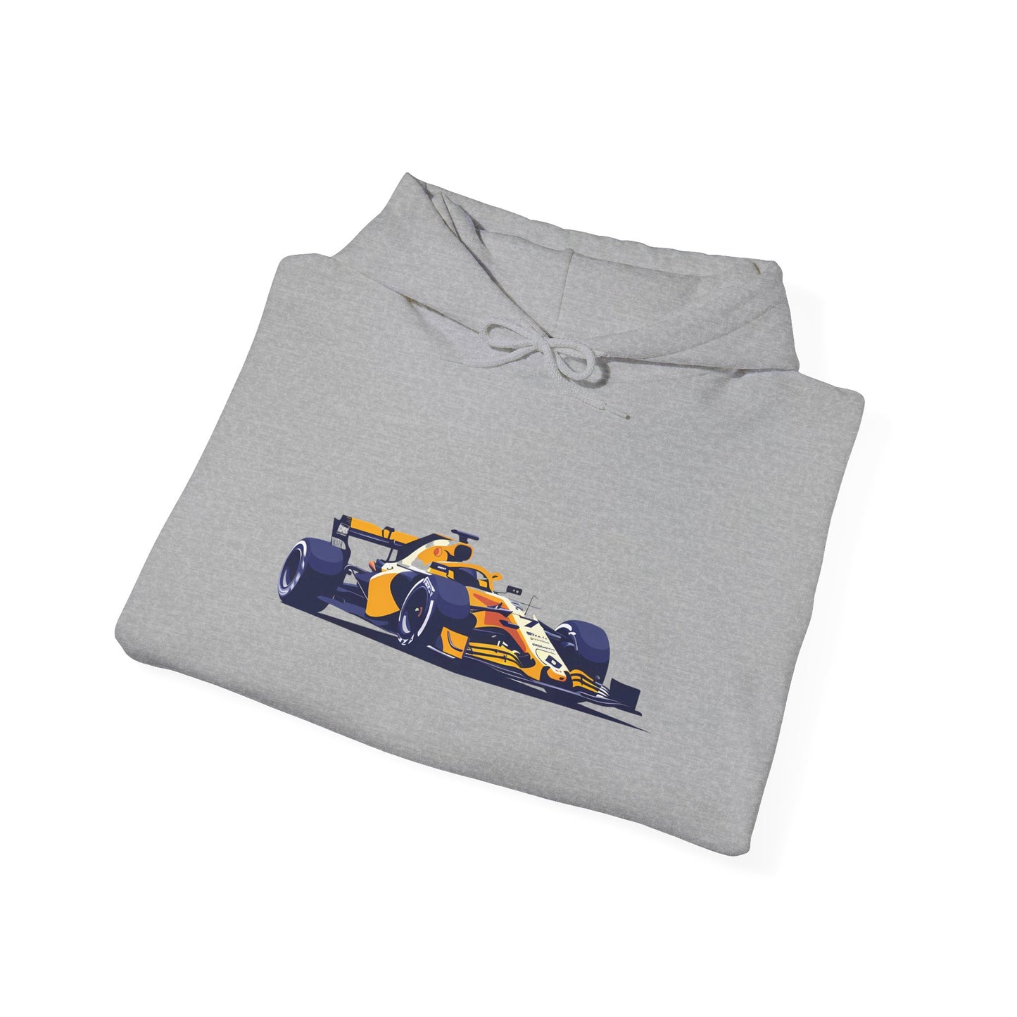 Racing Car Unisex Hoodie — Vintage Formula Racecar Graphic Pullover