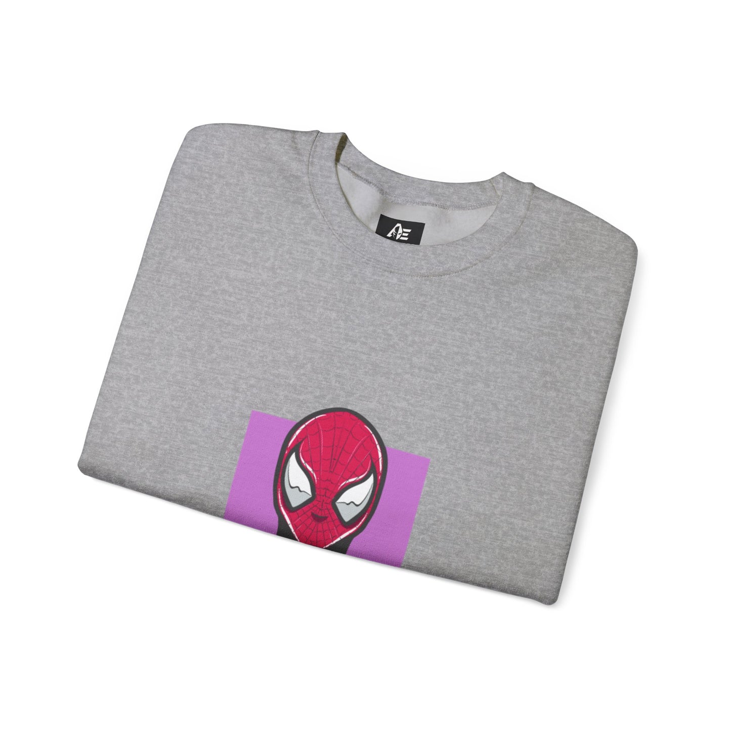 Spider Hero Sweatshirt — Red Mask Graphic Crewneck