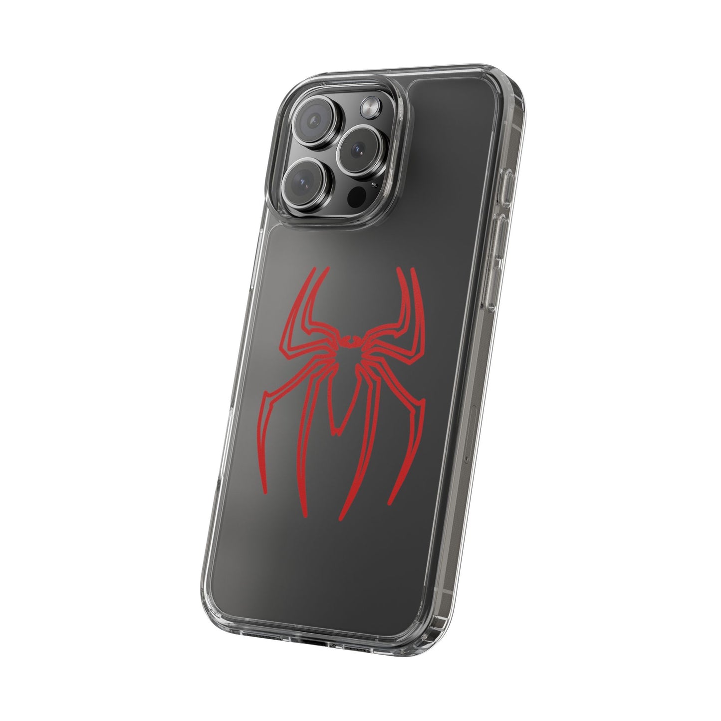 Clear Phone Case — Red Spider Emblem Clear Case