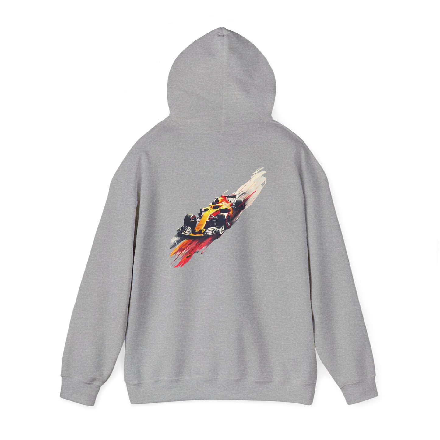 Racing Car Unisex Hoodie — Vintage Formula Racecar Graphic Pullover