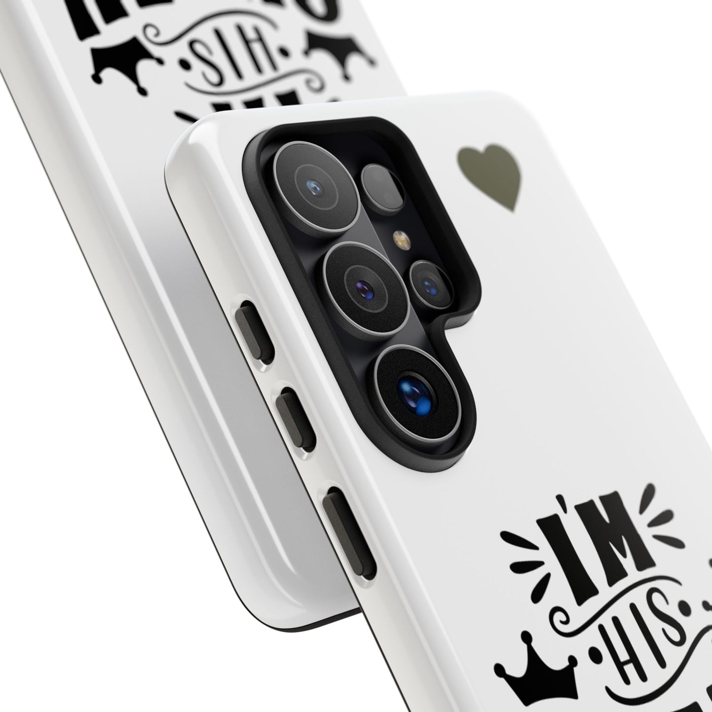Phone Case — “I’m His Queen” Cute Couples Protective Case