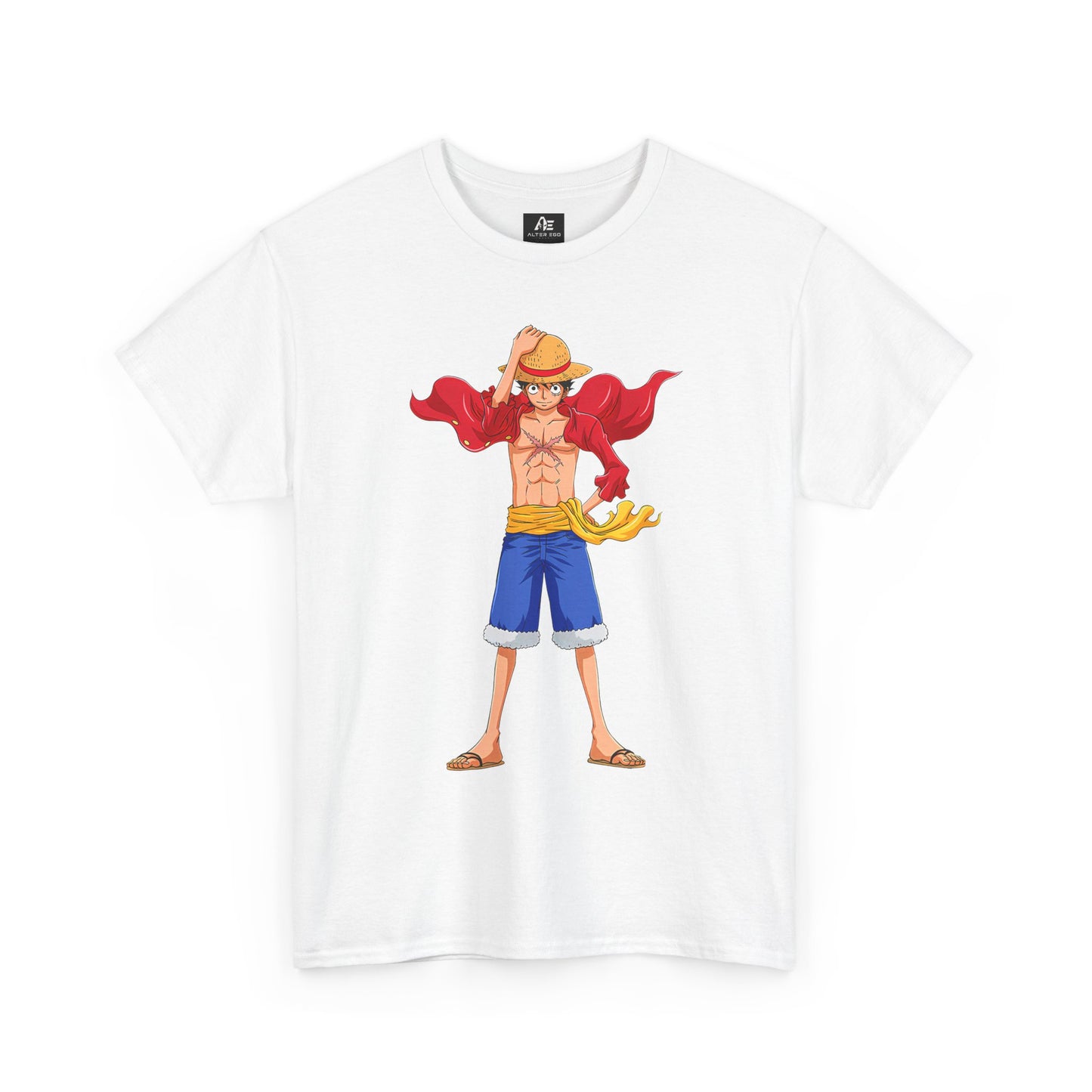 Straw Hat Pirate Tee — Luffy-Inspired Anime Graphic Unisex T-Shirt