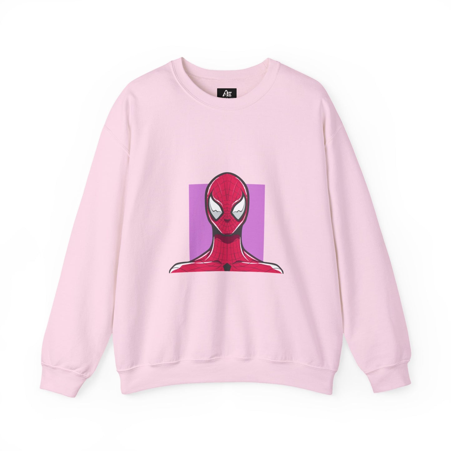 Spider Hero Sweatshirt — Red Mask Graphic Crewneck