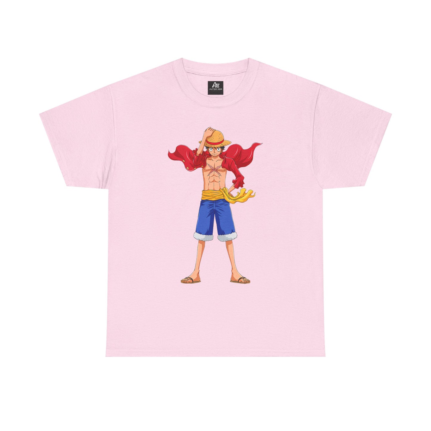 Straw Hat Pirate Tee — Luffy-Inspired Anime Graphic Unisex T-Shirt