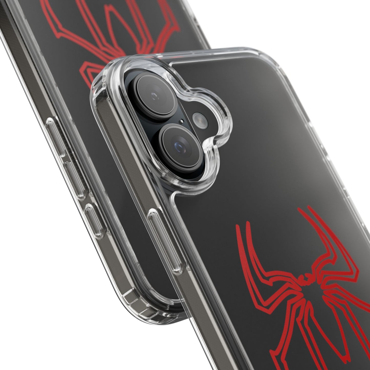 Clear Phone Case — Red Spider Emblem Clear Case