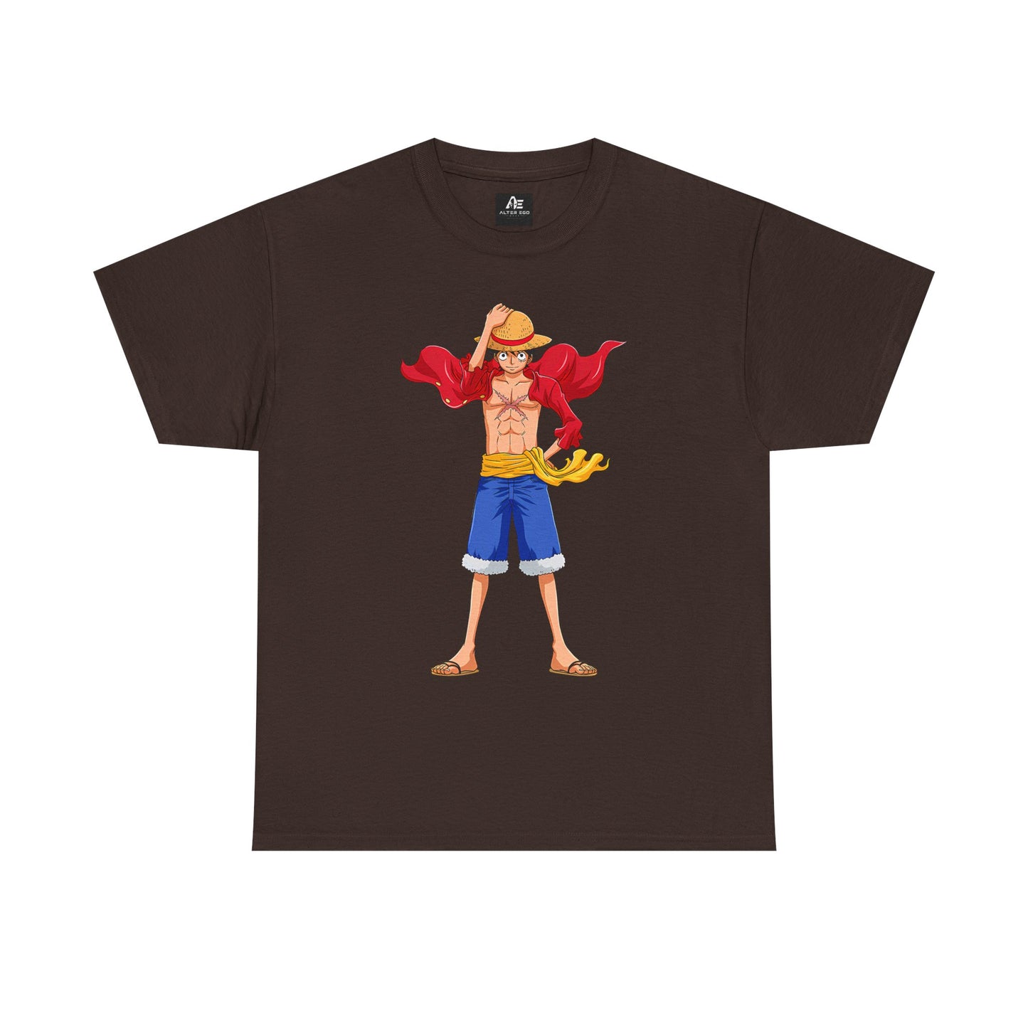 Straw Hat Pirate Tee — Luffy-Inspired Anime Graphic Unisex T-Shirt