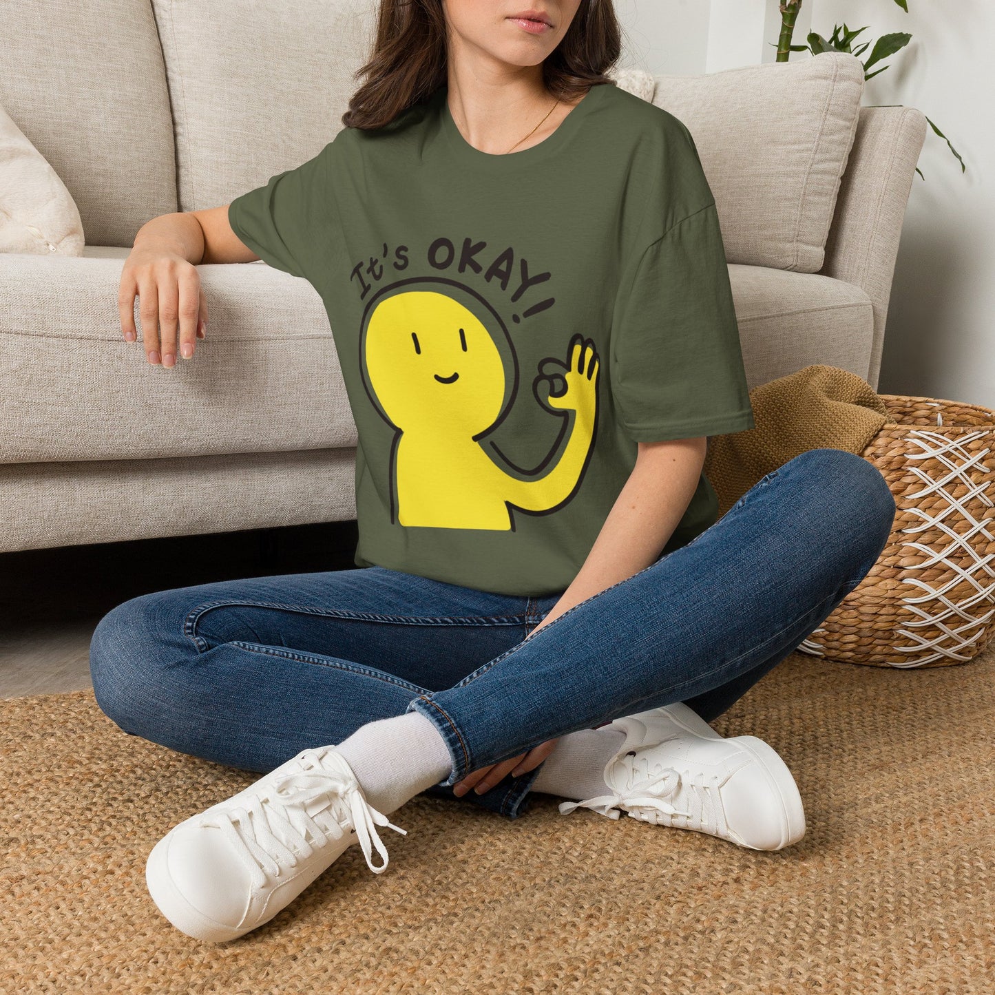 It's Okay! Smiley T-Shirt