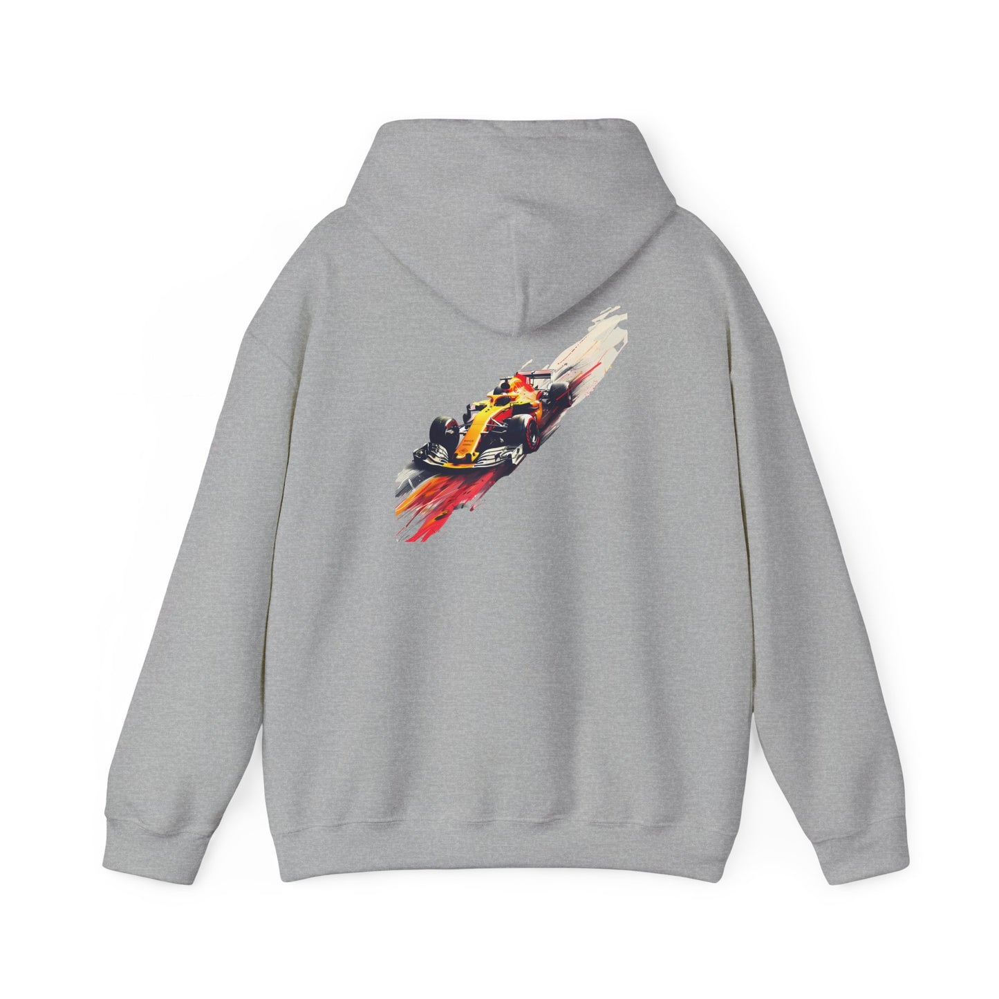 Racing Car Unisex Hoodie — Vintage Formula Racecar Graphic Pullover