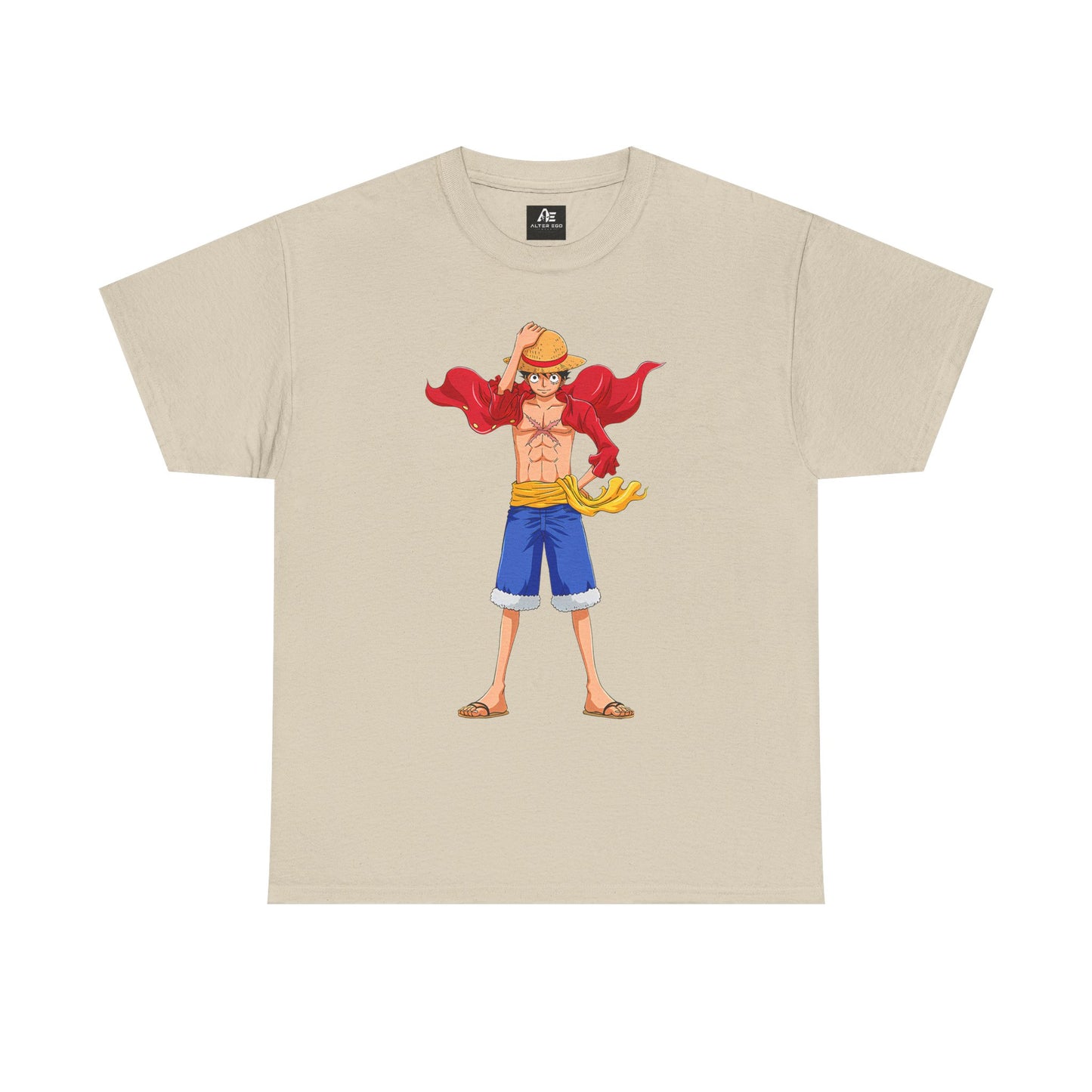 Straw Hat Pirate Tee — Luffy-Inspired Anime Graphic Unisex T-Shirt