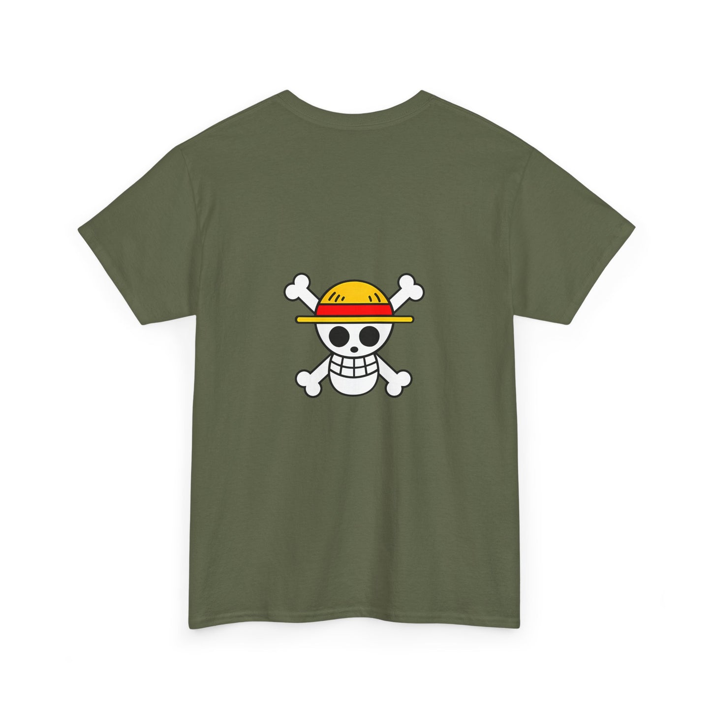 Straw Hat Pirate Tee — Luffy-Inspired Anime Graphic Unisex T-Shirt
