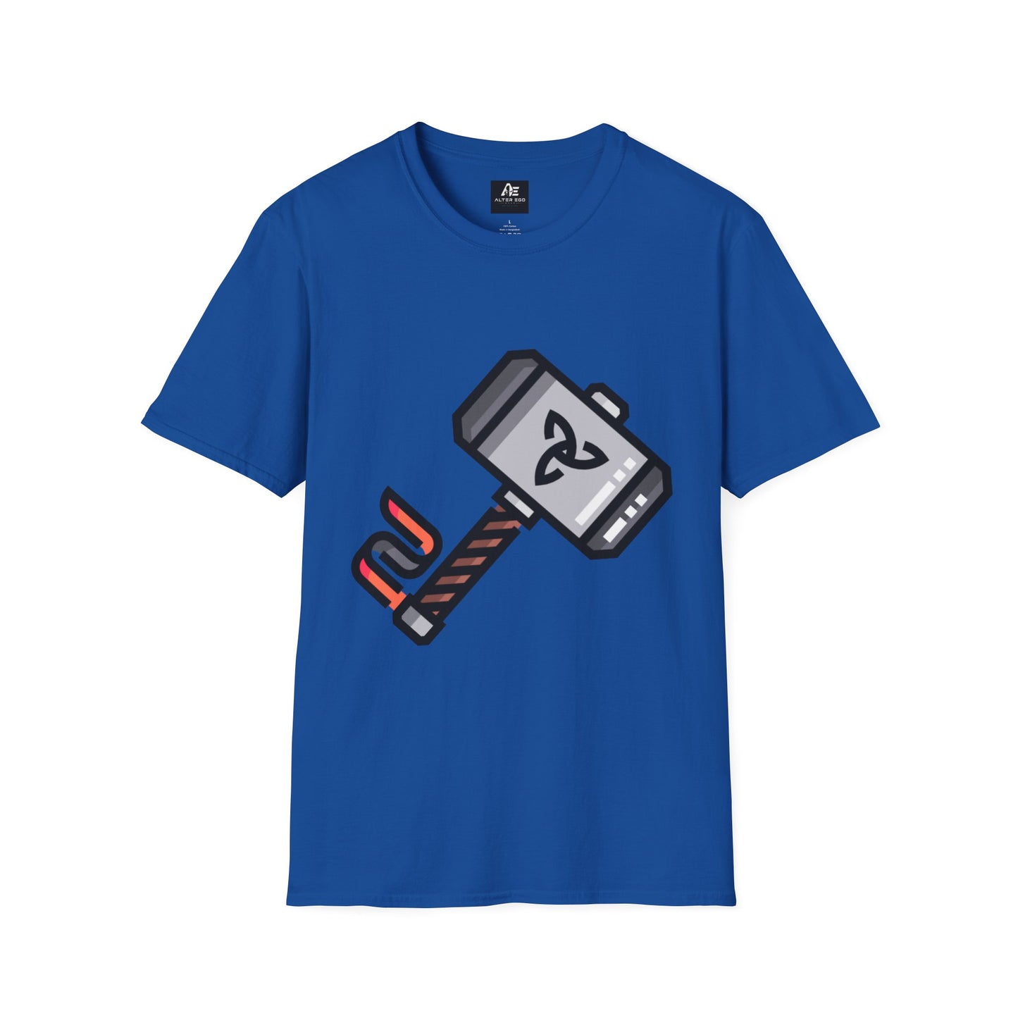 Thor Hammer T-Shirt — Mythic Mjolnir Graphic Tee with Celtic Knot