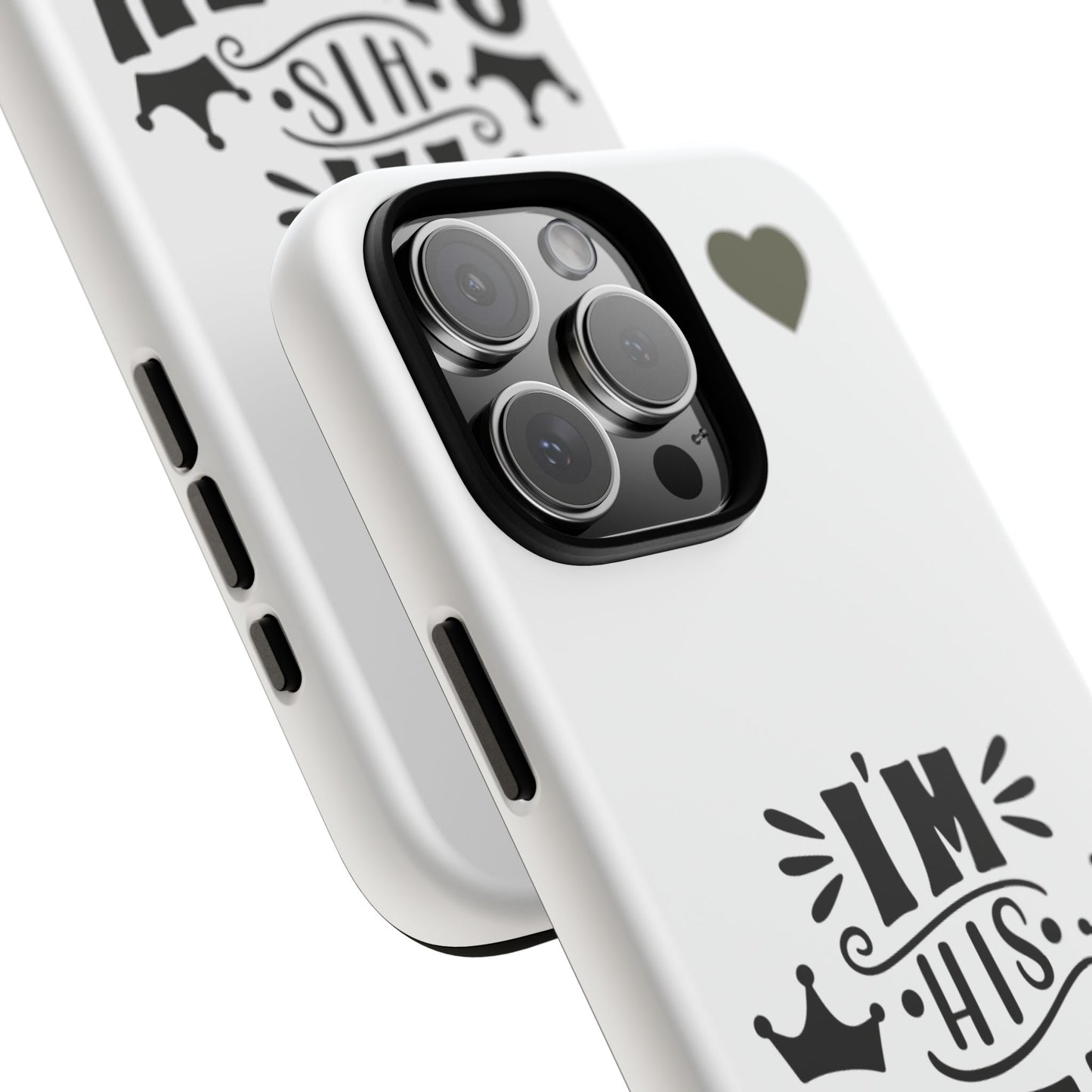 Phone Case — “I’m His Queen” Cute Couples Protective Case