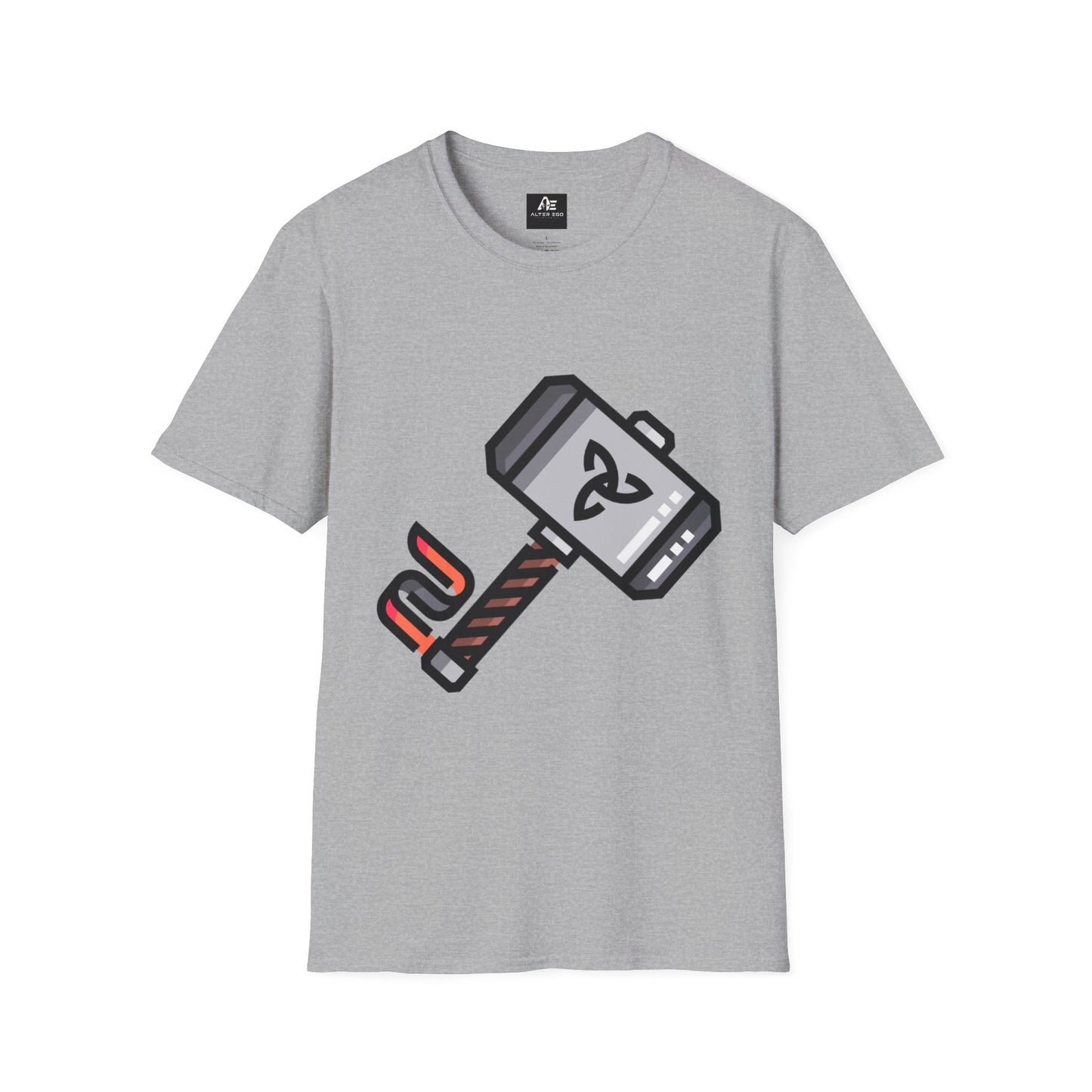 Thor Hammer T-Shirt — Mythic Mjolnir Graphic Tee with Celtic Knot