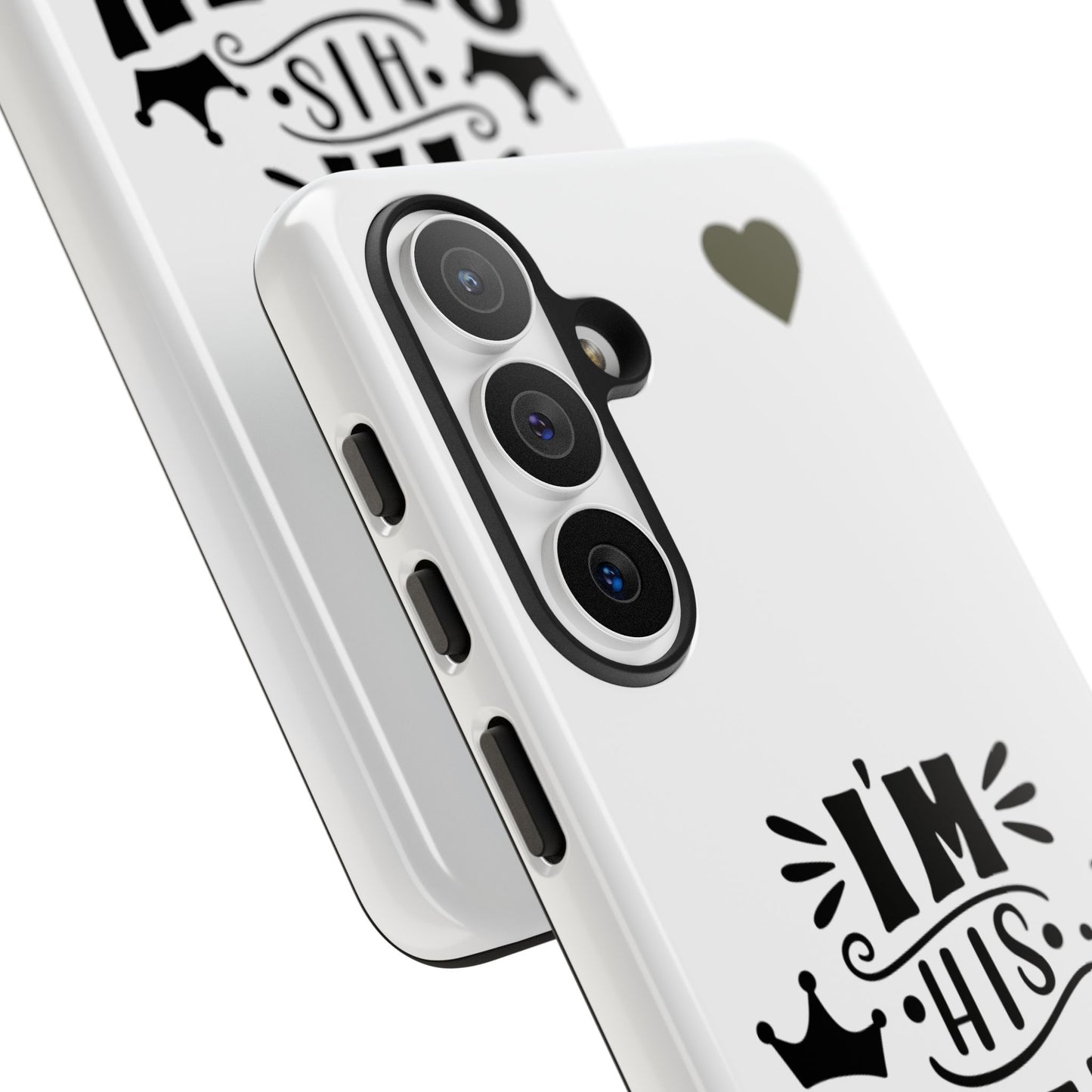 Phone Case — “I’m His Queen” Cute Couples Protective Case