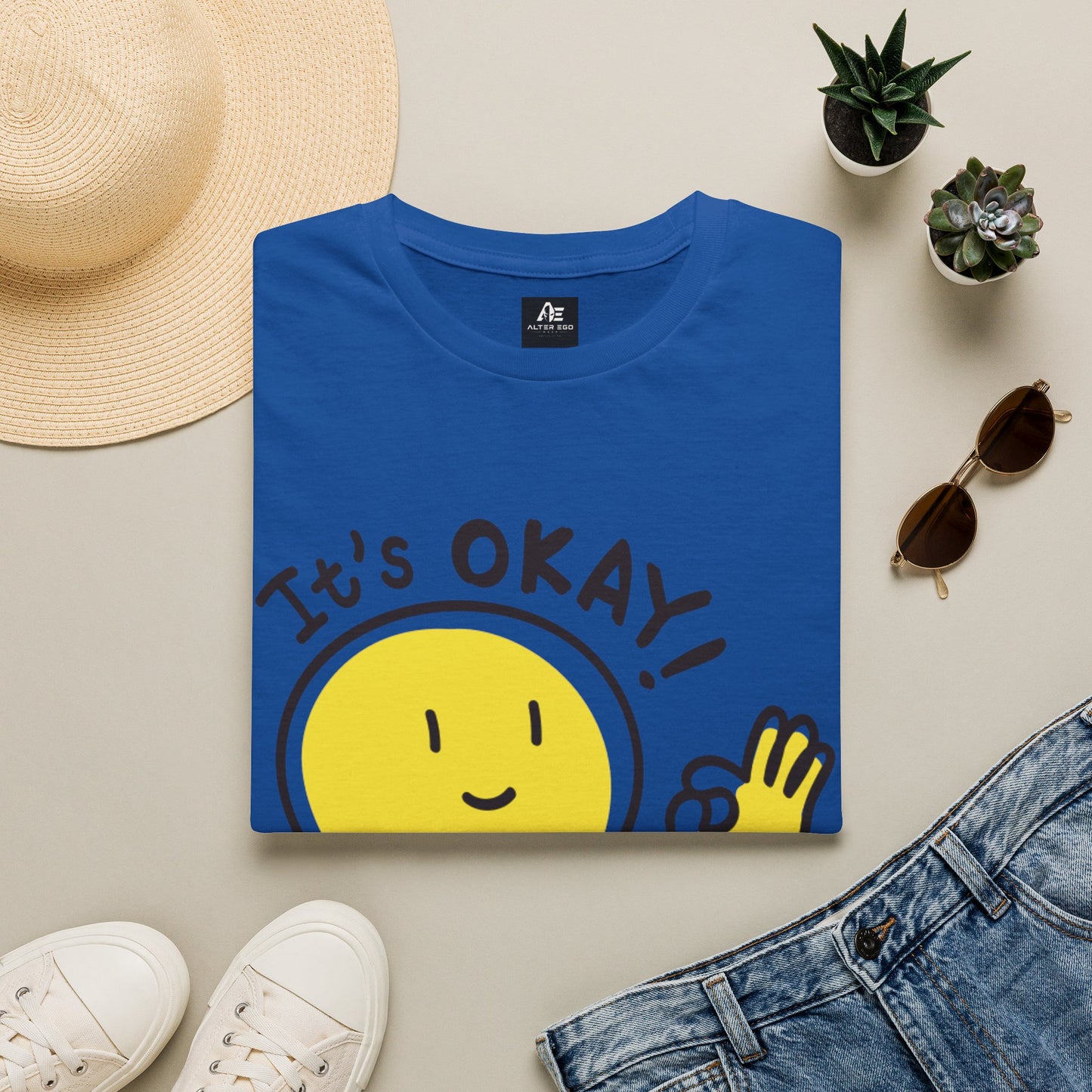 It's Okay! Smiley T-Shirt