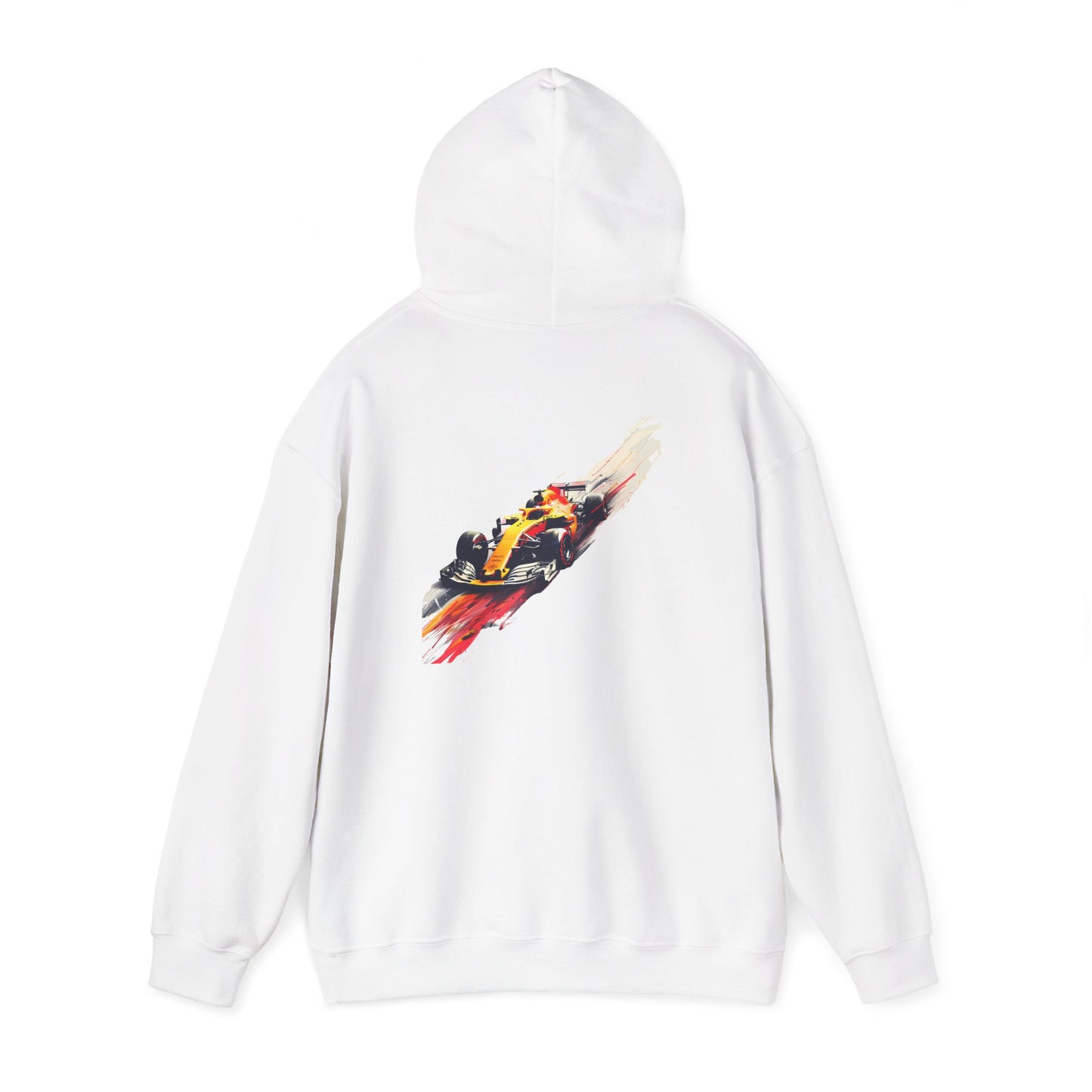 Racing Car Unisex Hoodie — Vintage Formula Racecar Graphic Pullover
