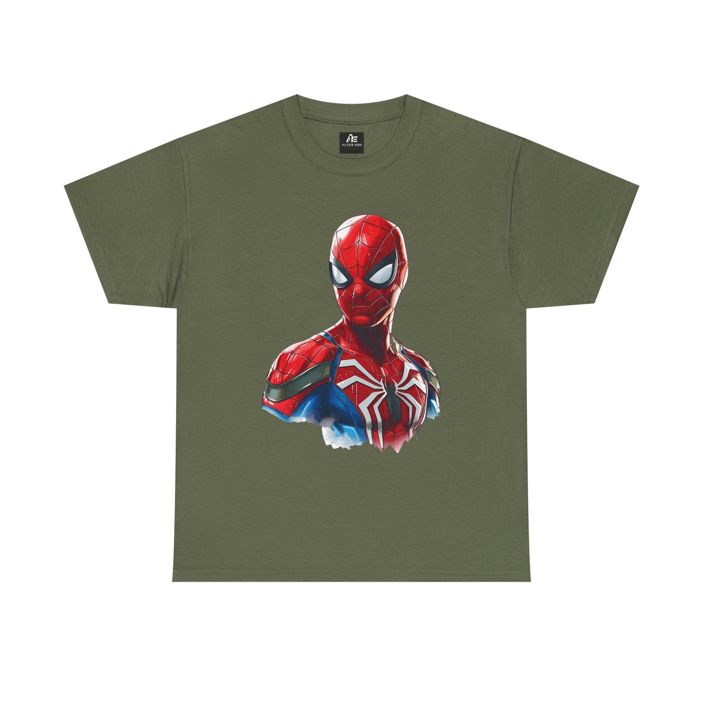 Spider Hero Unisex T-Shirt – Graphic Front Bust & Back Spider Emblem Tee