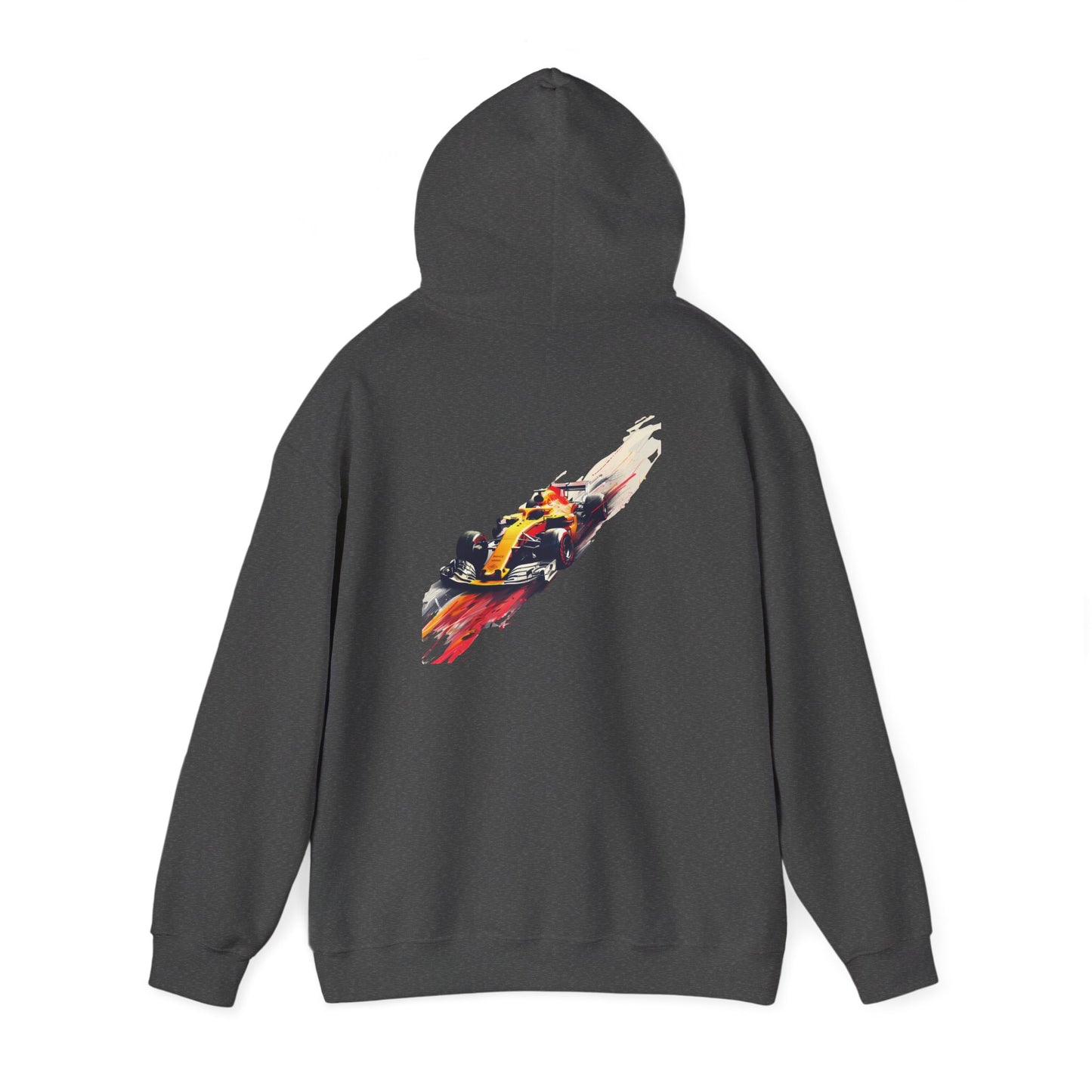 Racing Car Unisex Hoodie — Vintage Formula Racecar Graphic Pullover