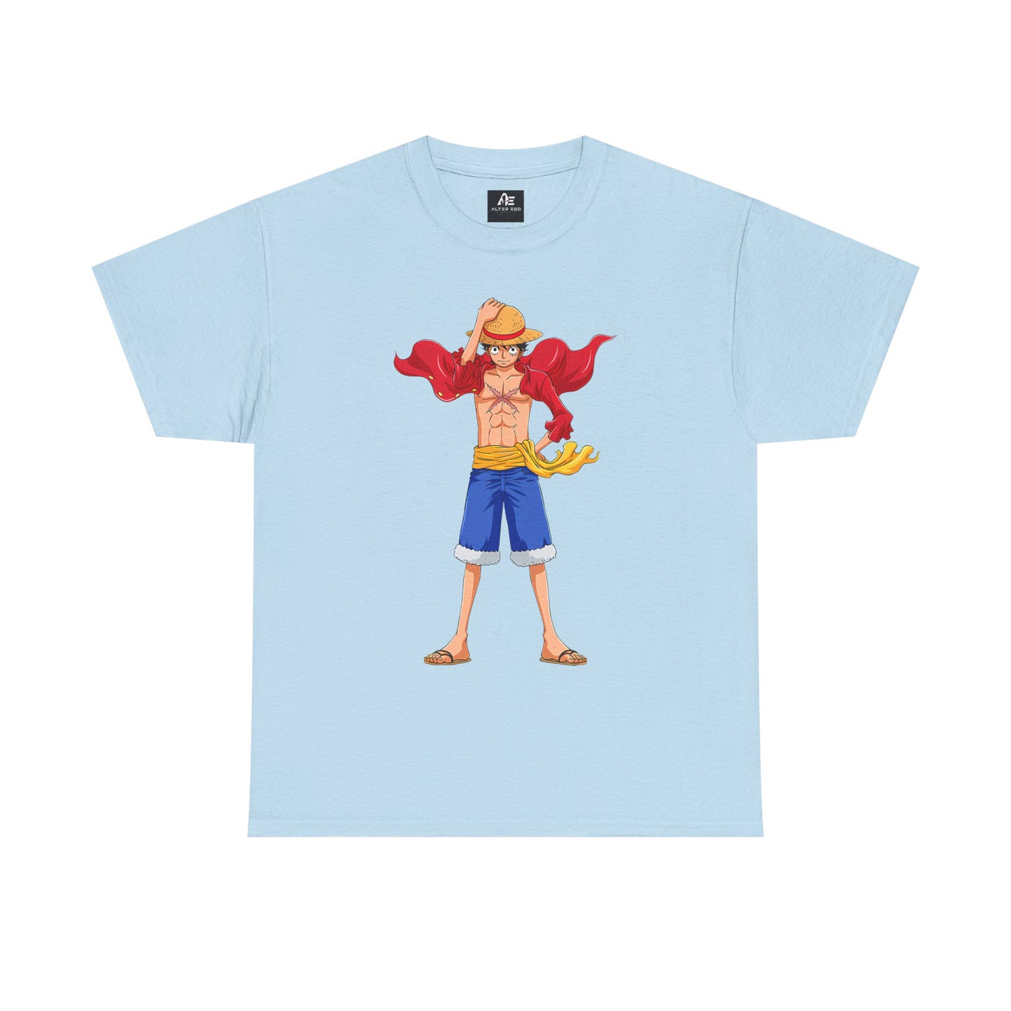 Straw Hat Pirate Tee — Luffy-Inspired Anime Graphic Unisex T-Shirt