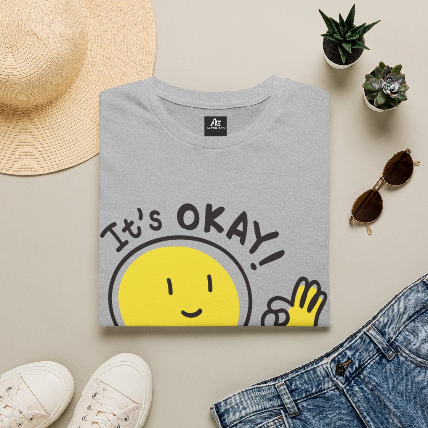 It's Okay! Smiley T-Shirt