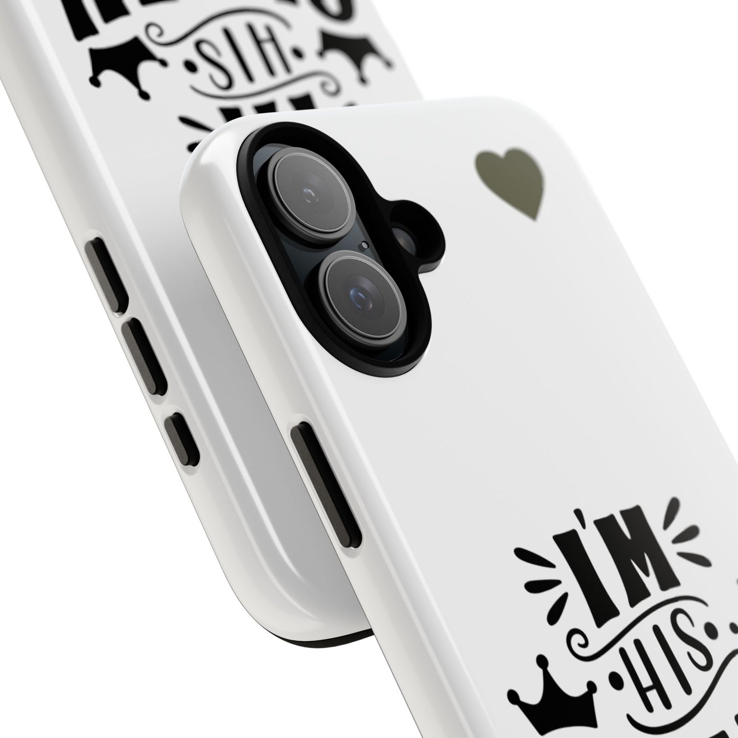 Phone Case — “I’m His Queen” Cute Couples Protective Case