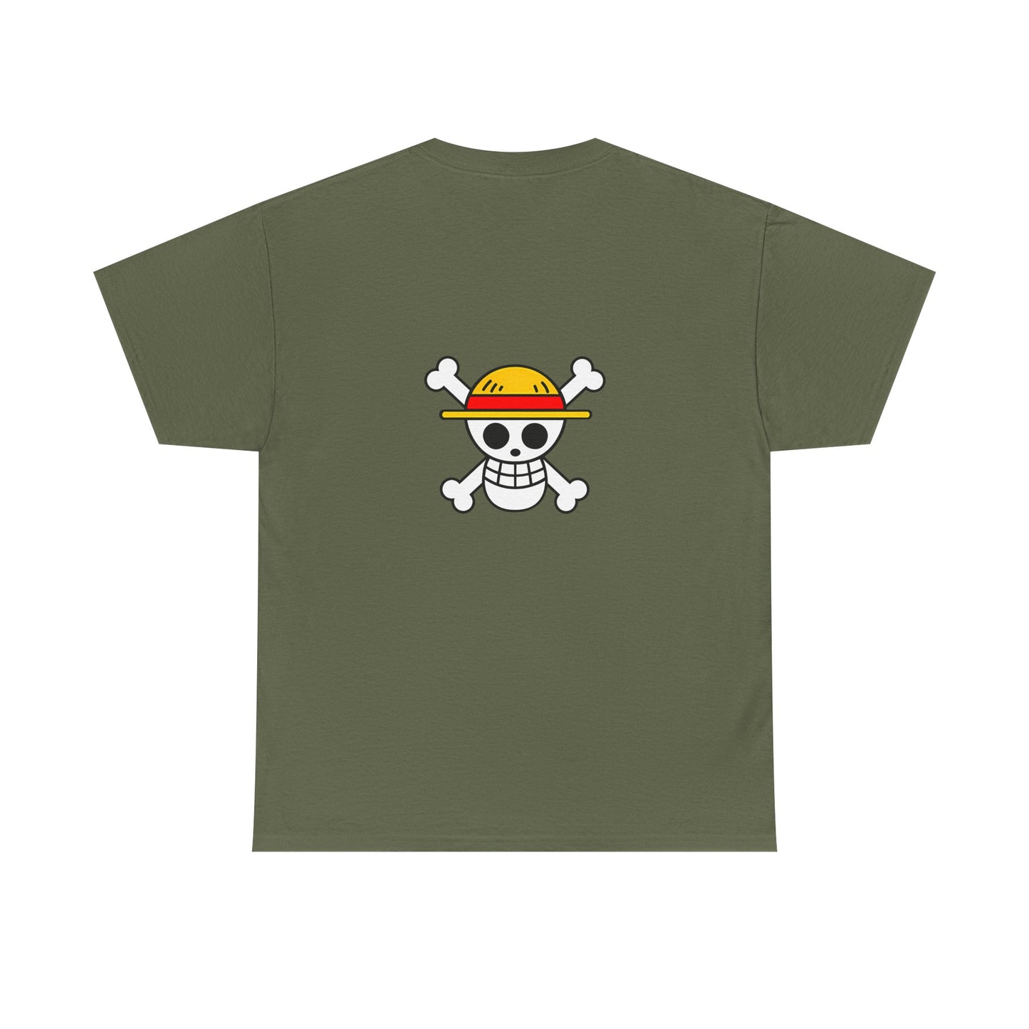 Straw Hat Pirate Tee — Luffy-Inspired Anime Graphic Unisex T-Shirt