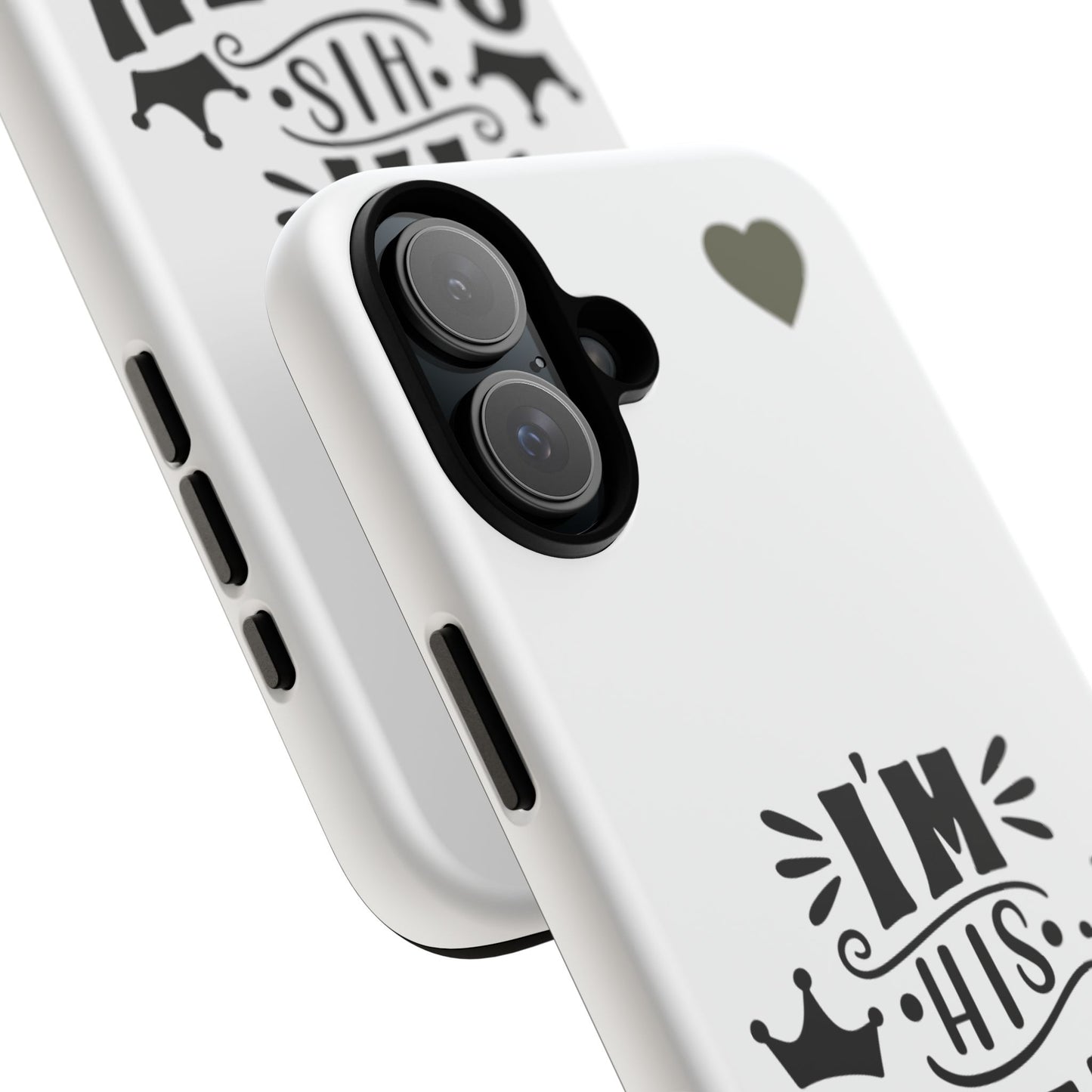 Phone Case — “I’m His Queen” Cute Couples Protective Case