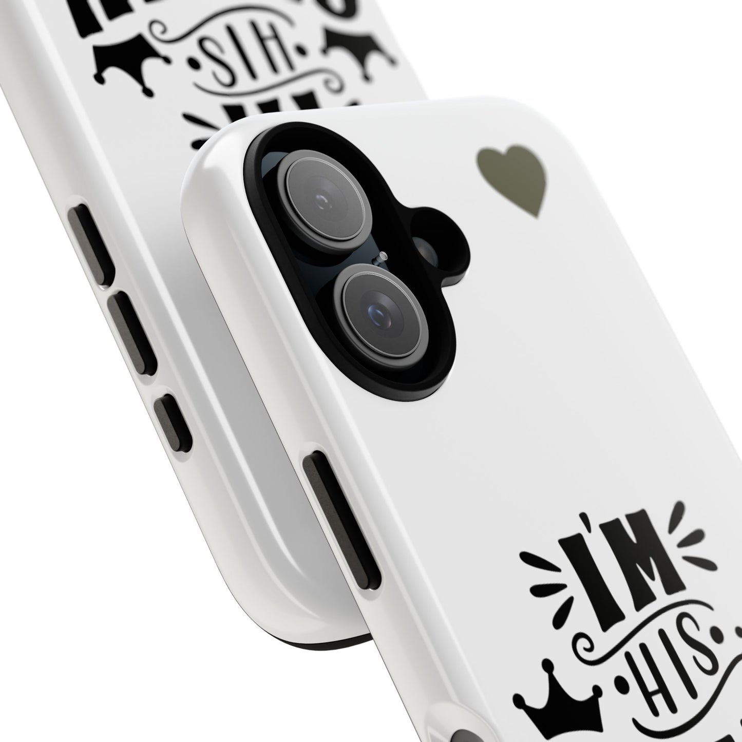 Phone Case — “I’m His Queen” Cute Couples Protective Case