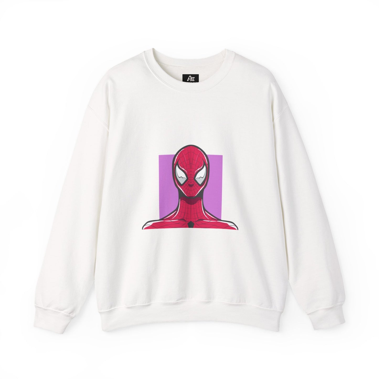 Spider Hero Sweatshirt — Red Mask Graphic Crewneck