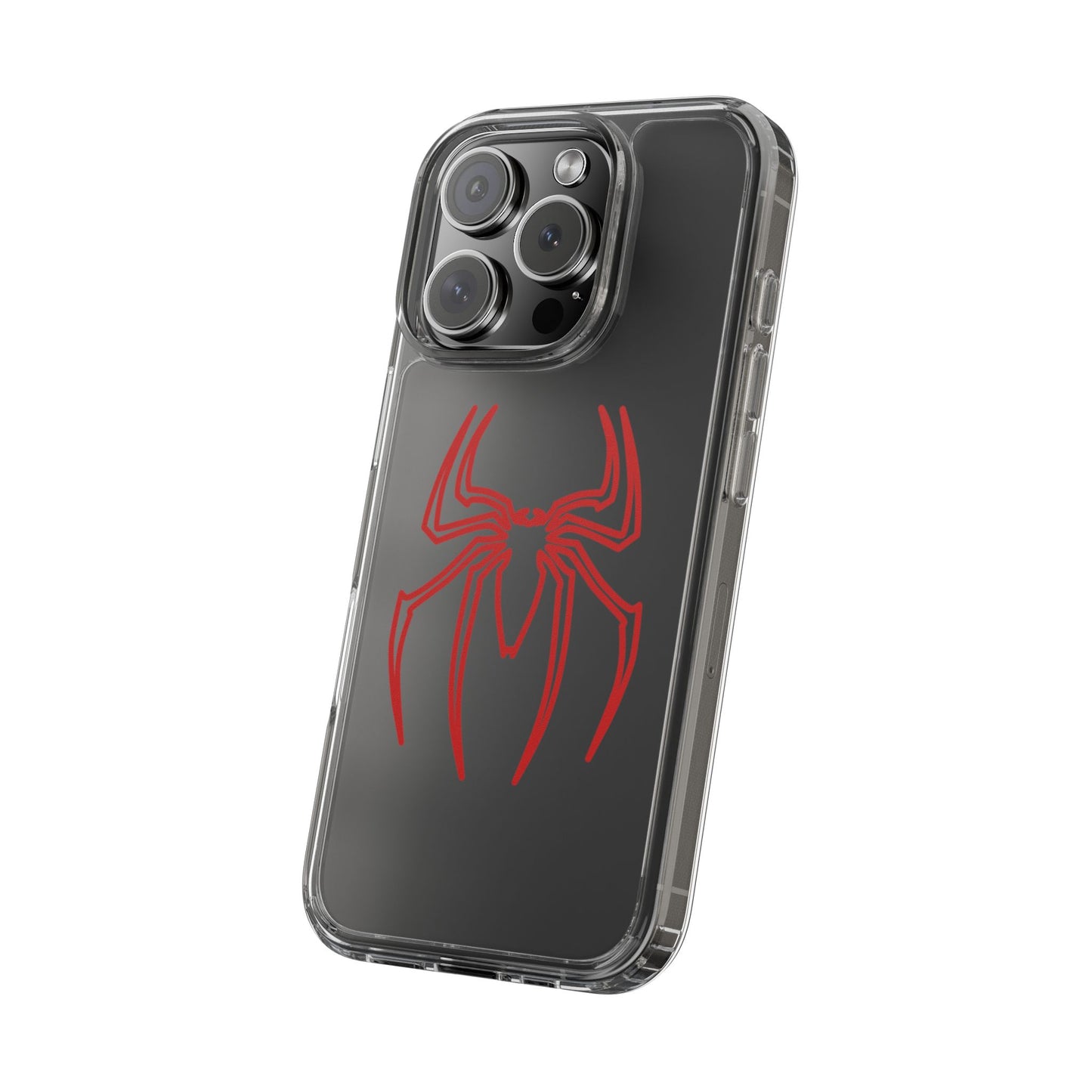 Clear Phone Case — Red Spider Emblem Clear Case