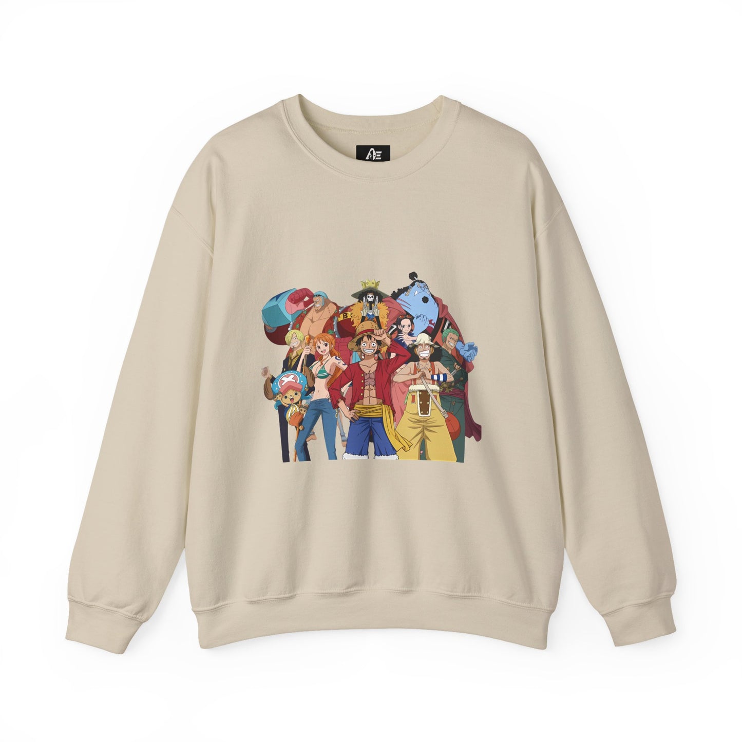 One Piece Crewneck Unisex Sweatshirt — Straw Hat Pirates Graphic Pullover
