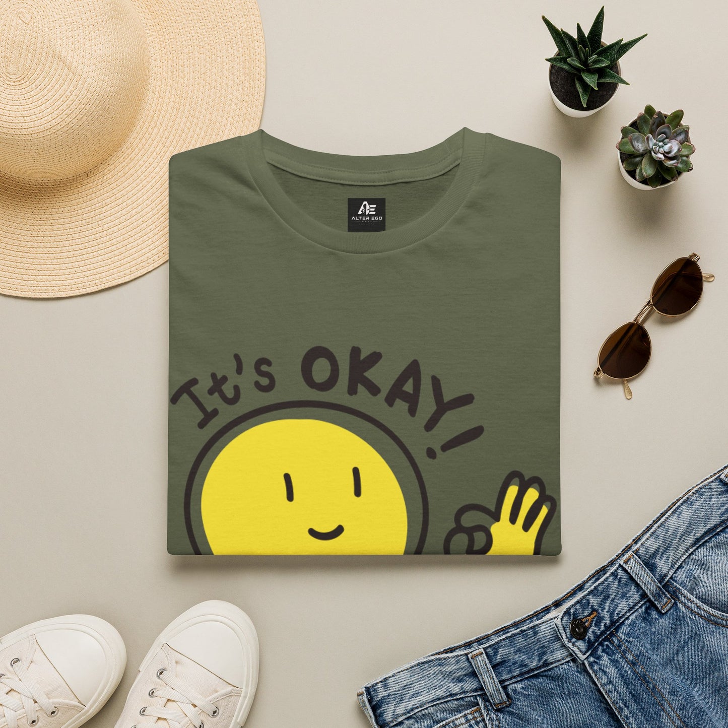 It's Okay! Smiley T-Shirt