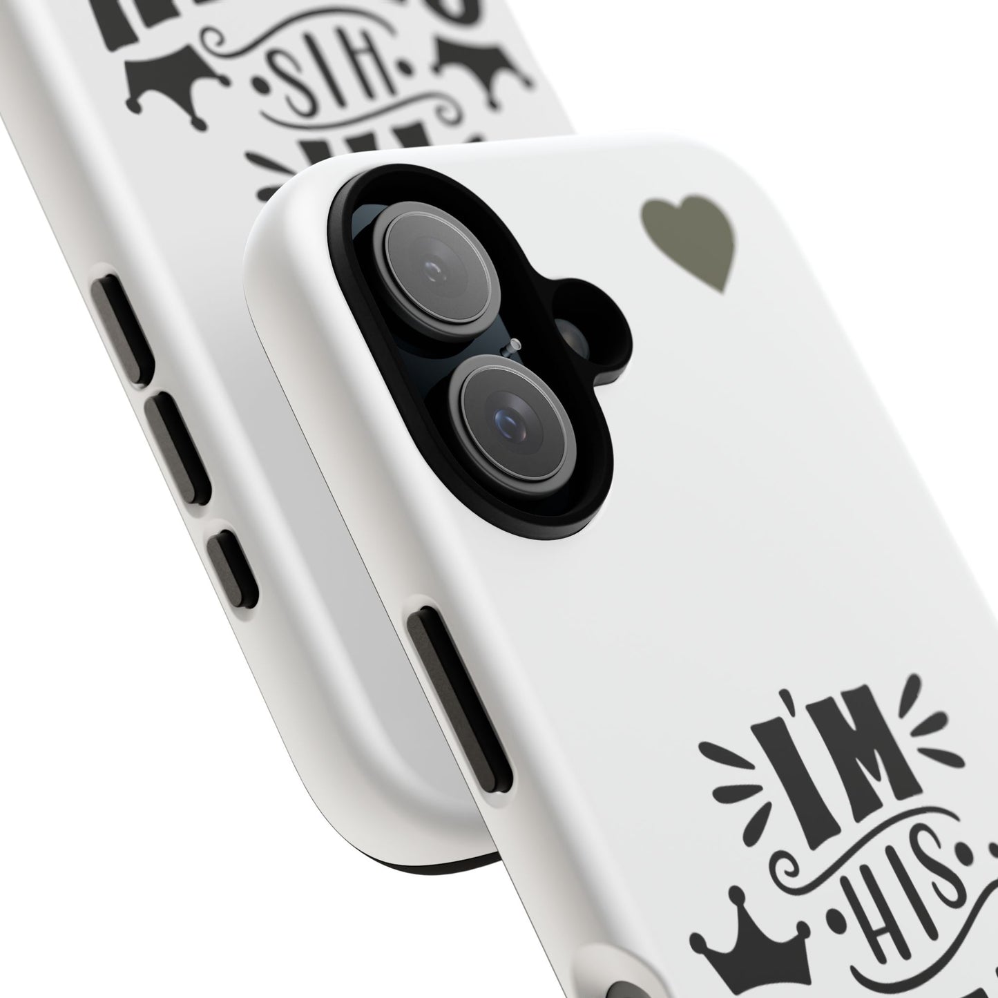 Phone Case — “I’m His Queen” Cute Couples Protective Case