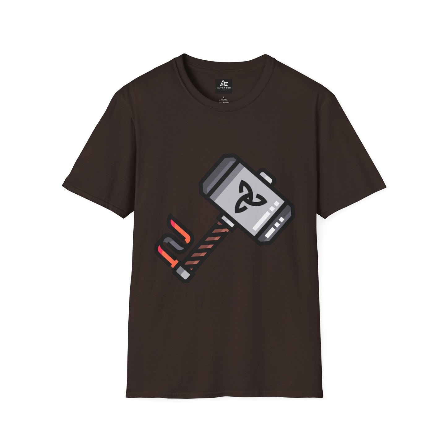 Thor Hammer T-Shirt — Mythic Mjolnir Graphic Tee with Celtic Knot