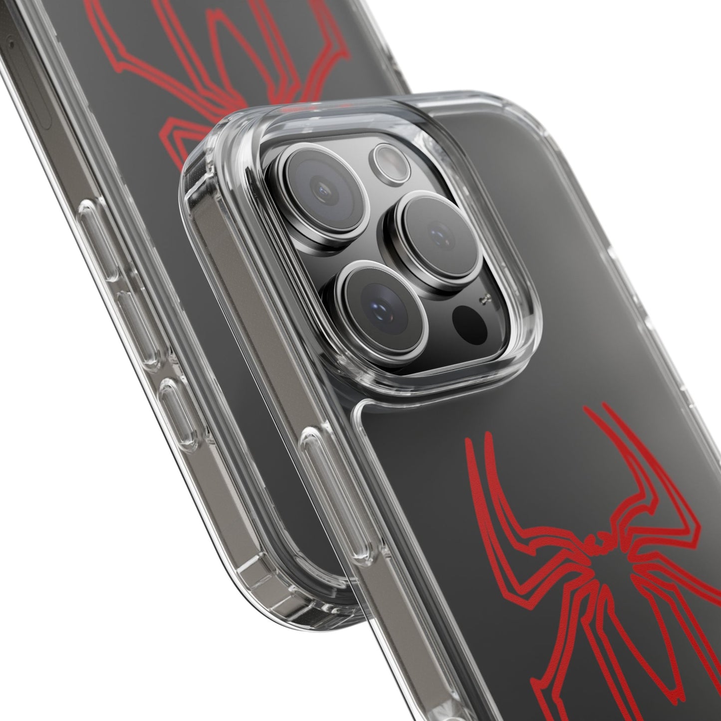Clear Phone Case — Red Spider Emblem Clear Case