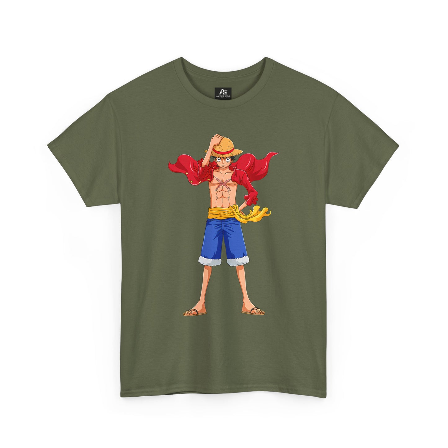 Straw Hat Pirate Tee — Luffy-Inspired Anime Graphic Unisex T-Shirt