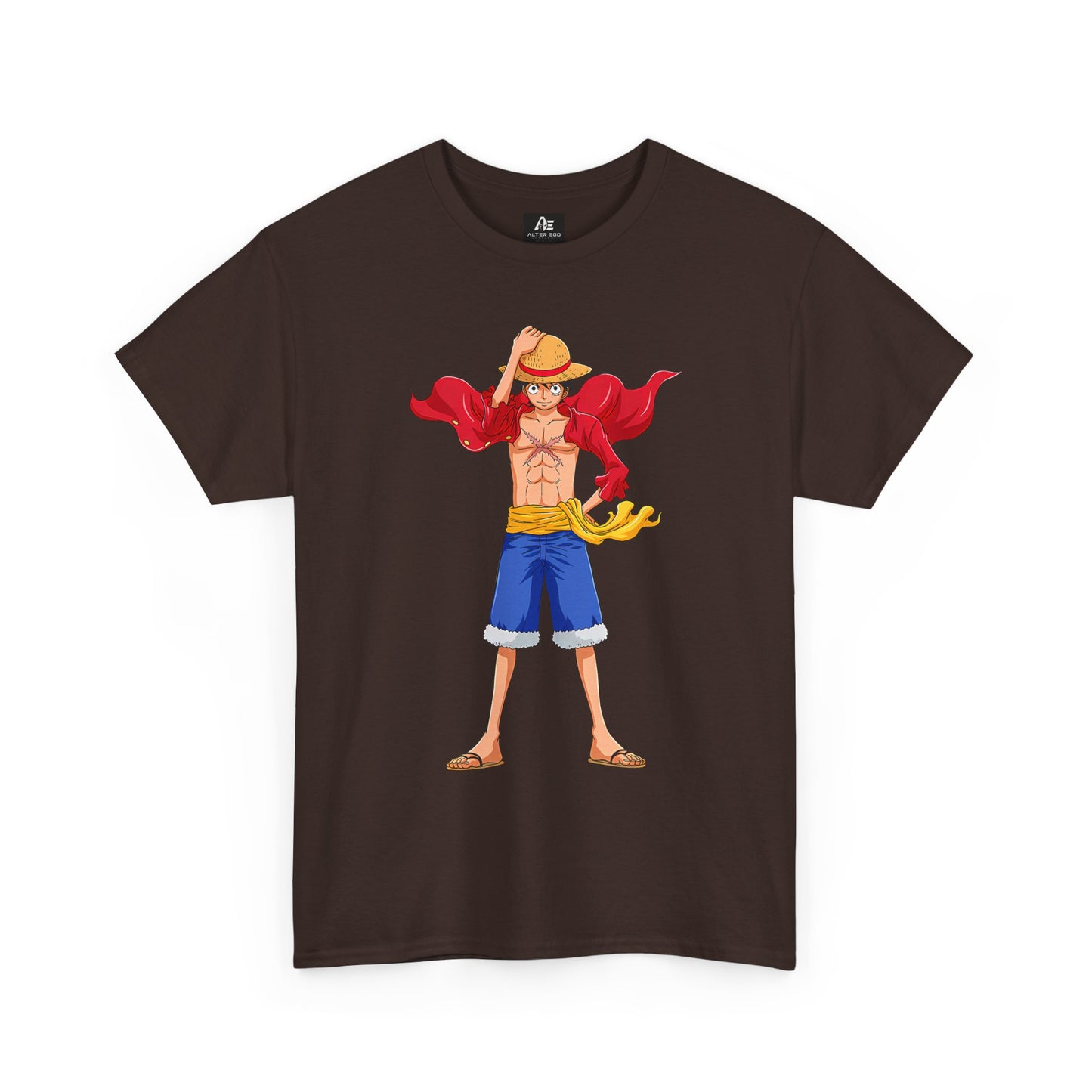 Straw Hat Pirate Tee — Luffy-Inspired Anime Graphic Unisex T-Shirt