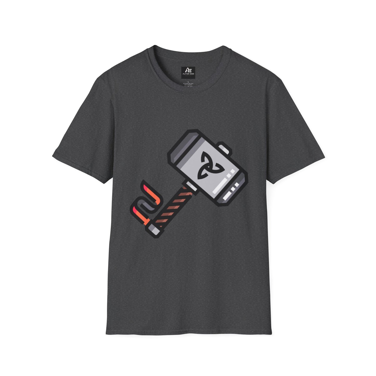 Thor Hammer T-Shirt — Mythic Mjolnir Graphic Tee with Celtic Knot
