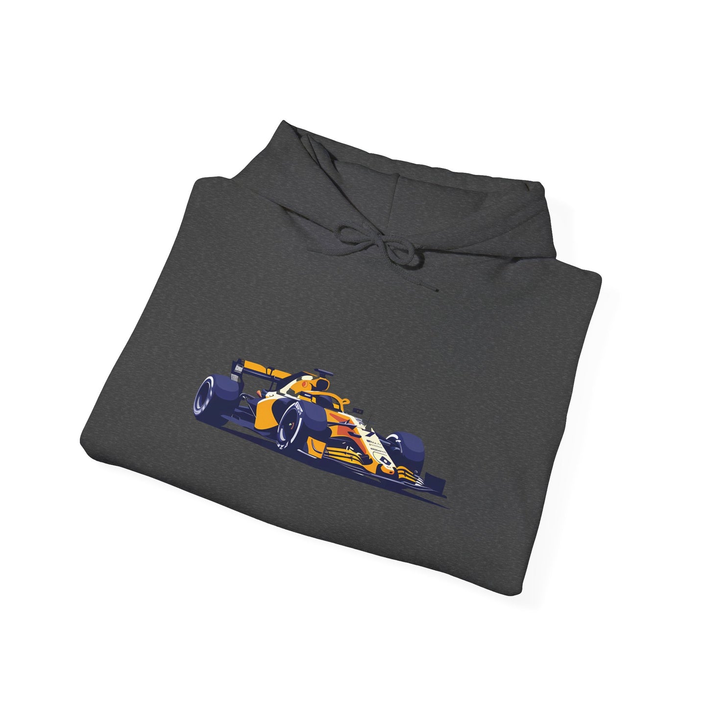 Racing Car Unisex Hoodie — Vintage Formula Racecar Graphic Pullover