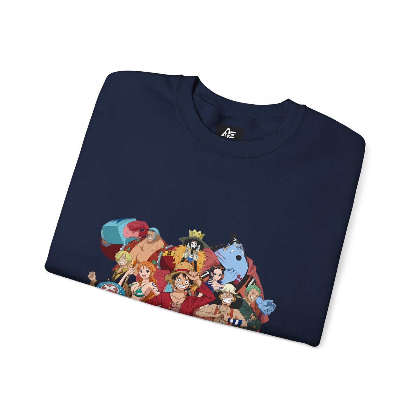 One Piece Crewneck Unisex Sweatshirt — Straw Hat Pirates Graphic Pullover