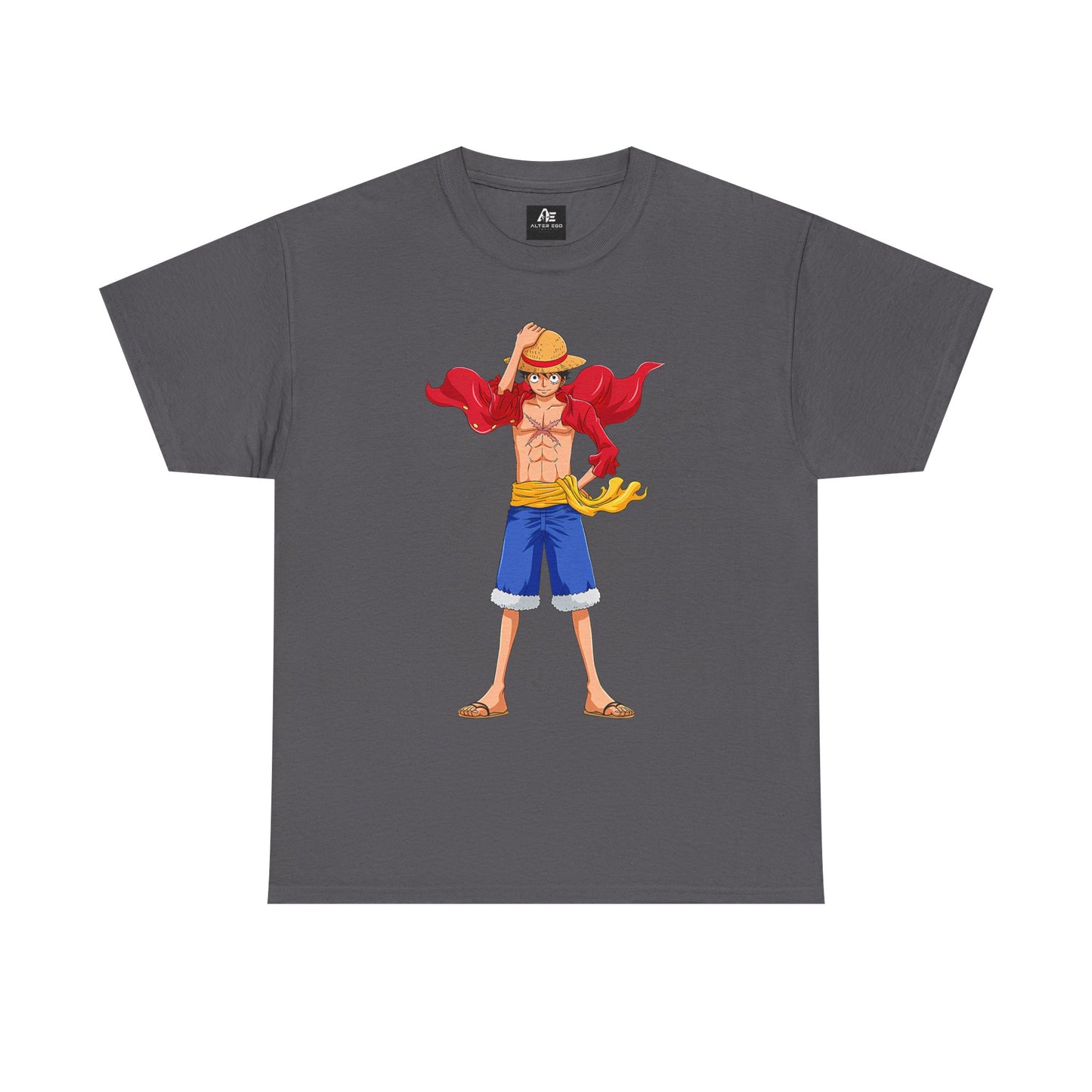 Straw Hat Pirate Tee — Luffy-Inspired Anime Graphic Unisex T-Shirt