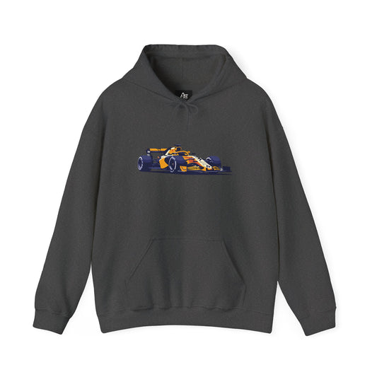 Racing Car Unisex Hoodie — Vintage Formula Racecar Graphic Pullover