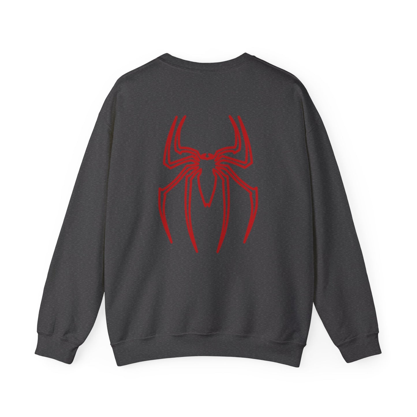 Spider Hero Sweatshirt — Red Mask Graphic Crewneck