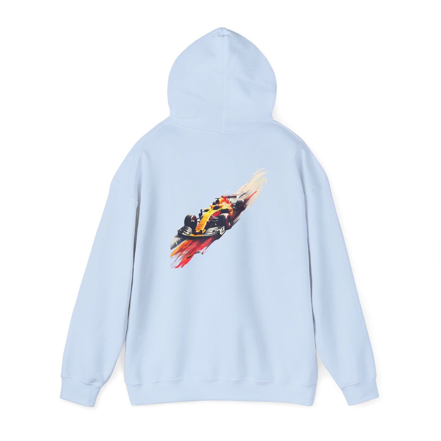 Racing Car Unisex Hoodie — Vintage Formula Racecar Graphic Pullover