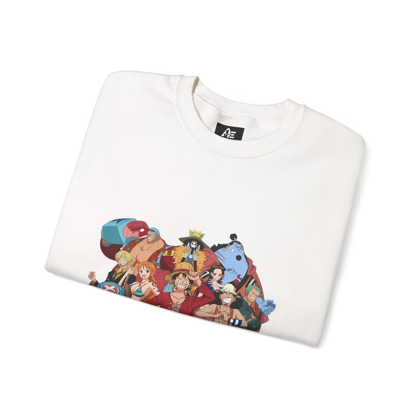 One Piece Crewneck Unisex Sweatshirt — Straw Hat Pirates Graphic Pullover