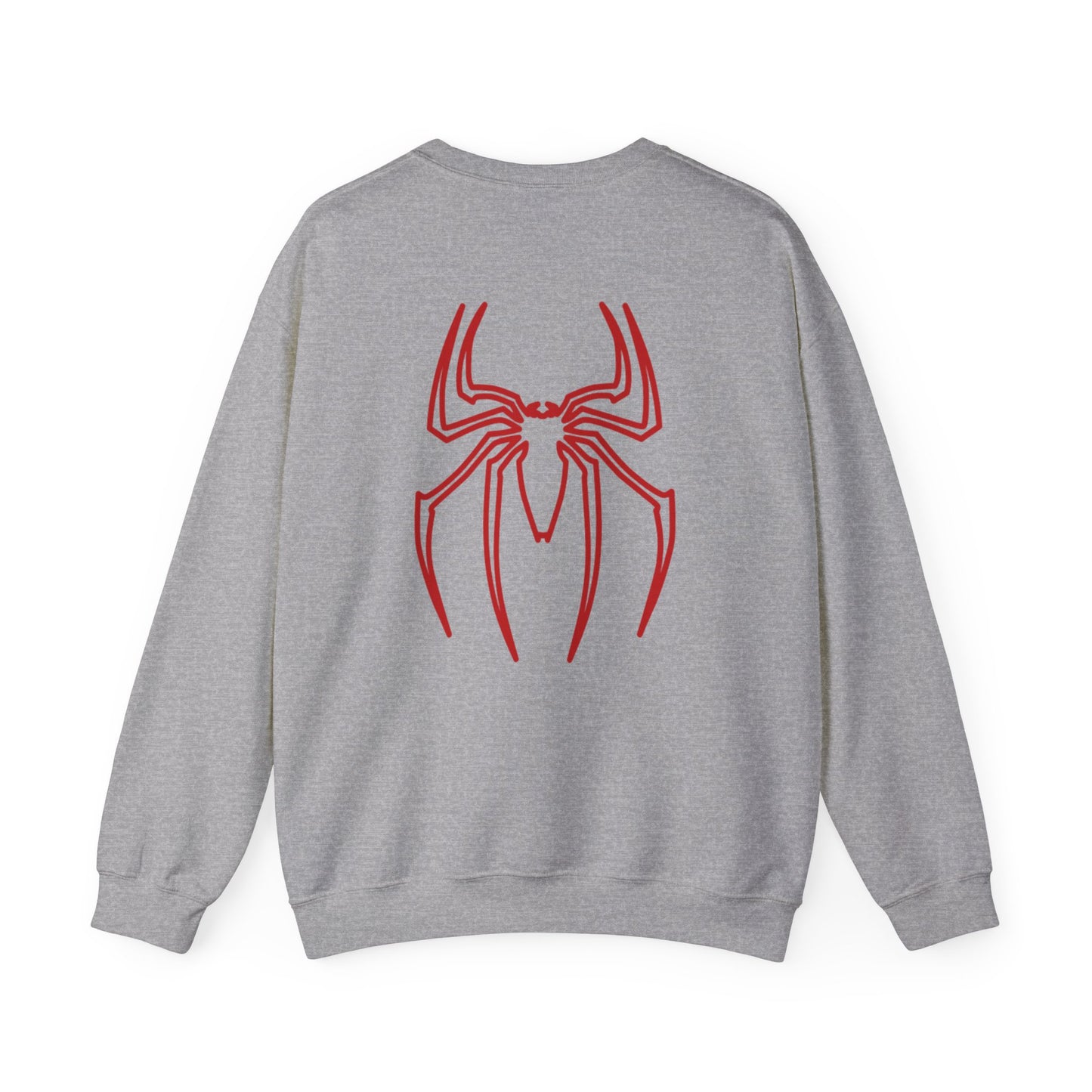 Spider Hero Sweatshirt — Red Mask Graphic Crewneck