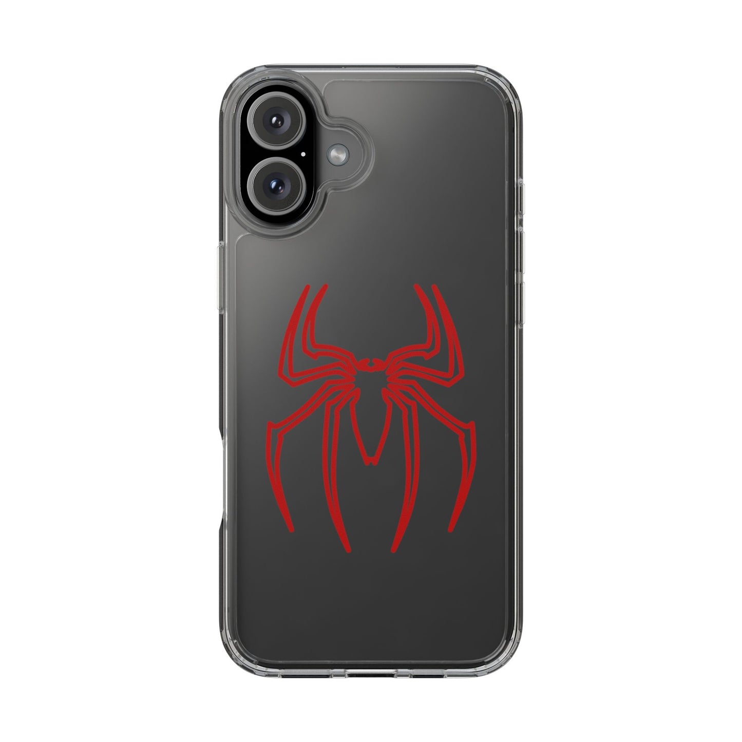 Clear Phone Case — Red Spider Emblem Clear Case
