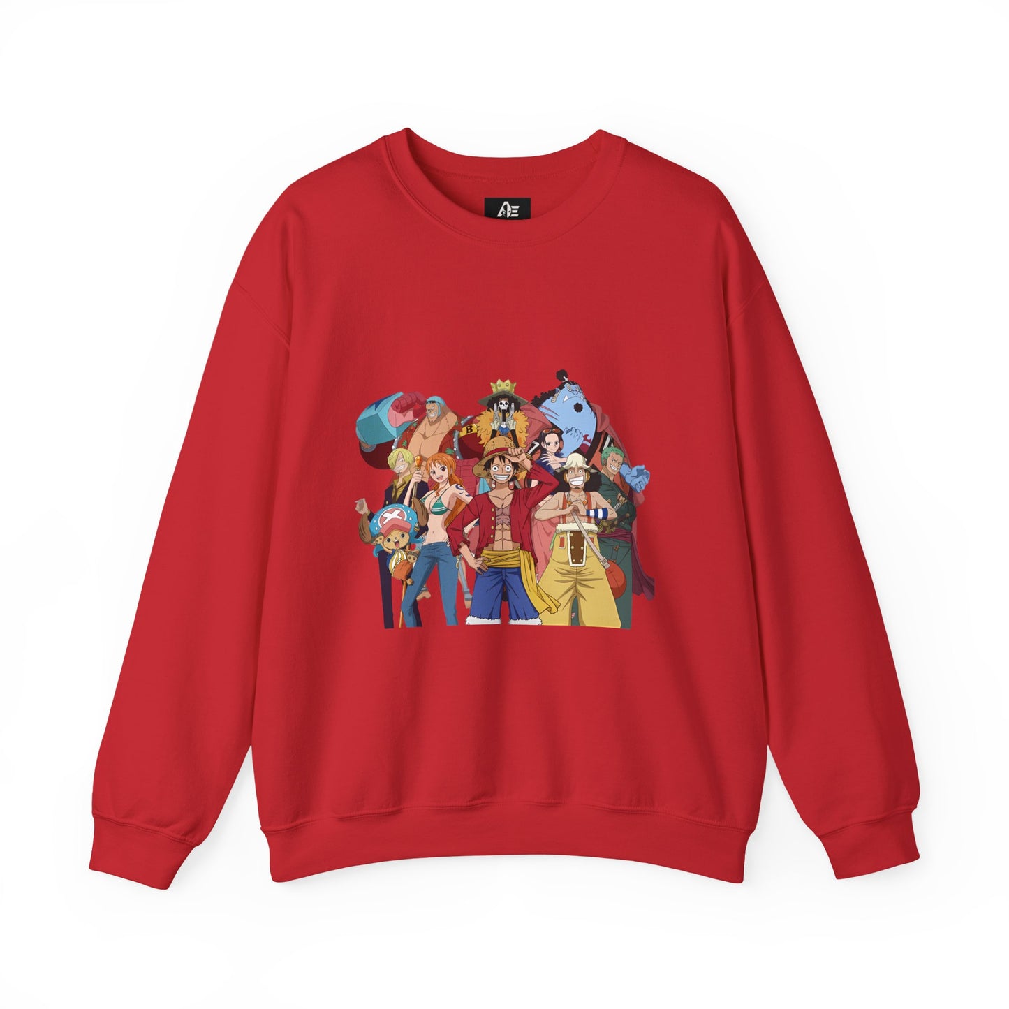 One Piece Crewneck Unisex Sweatshirt — Straw Hat Pirates Graphic Pullover