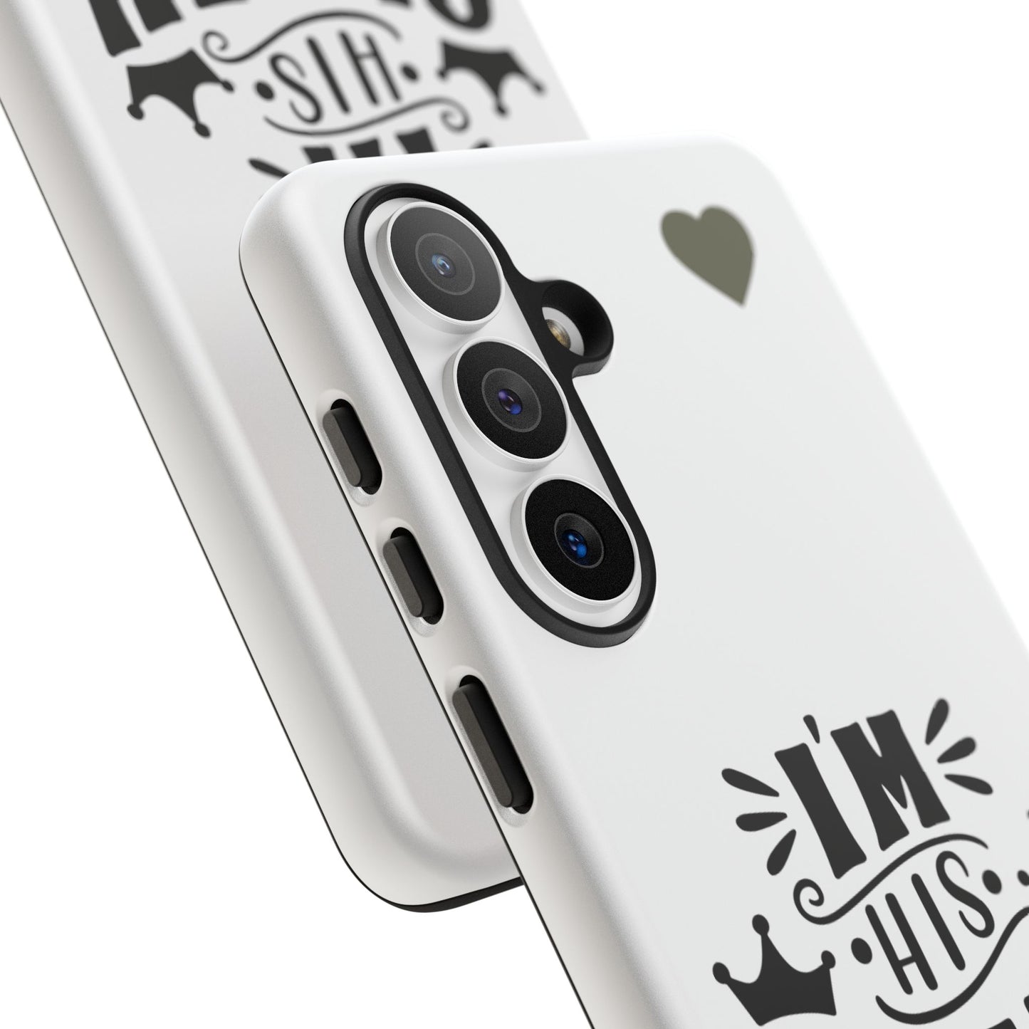 Phone Case — “I’m His Queen” Cute Couples Protective Case