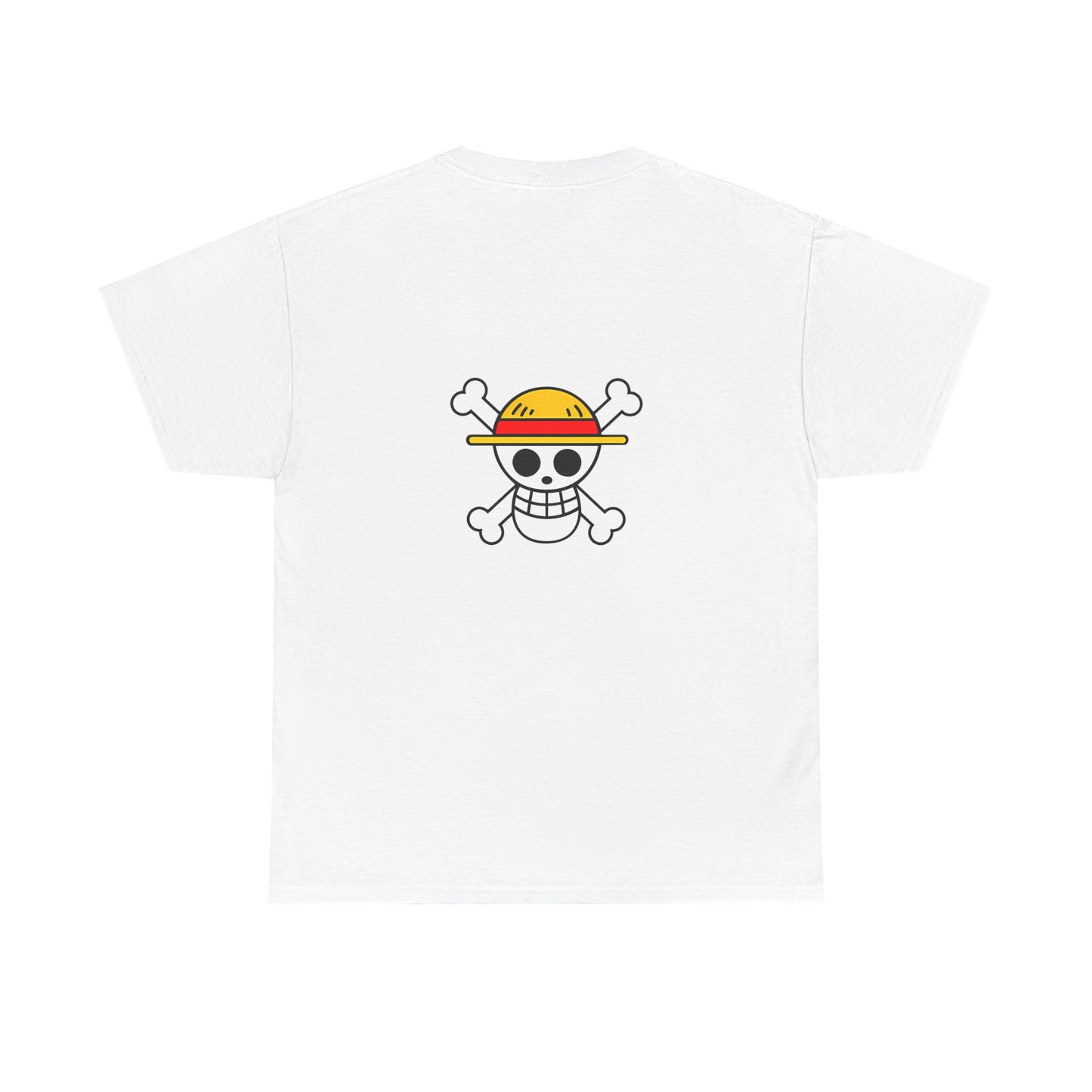 Straw Hat Pirate Tee — Luffy-Inspired Anime Graphic Unisex T-Shirt